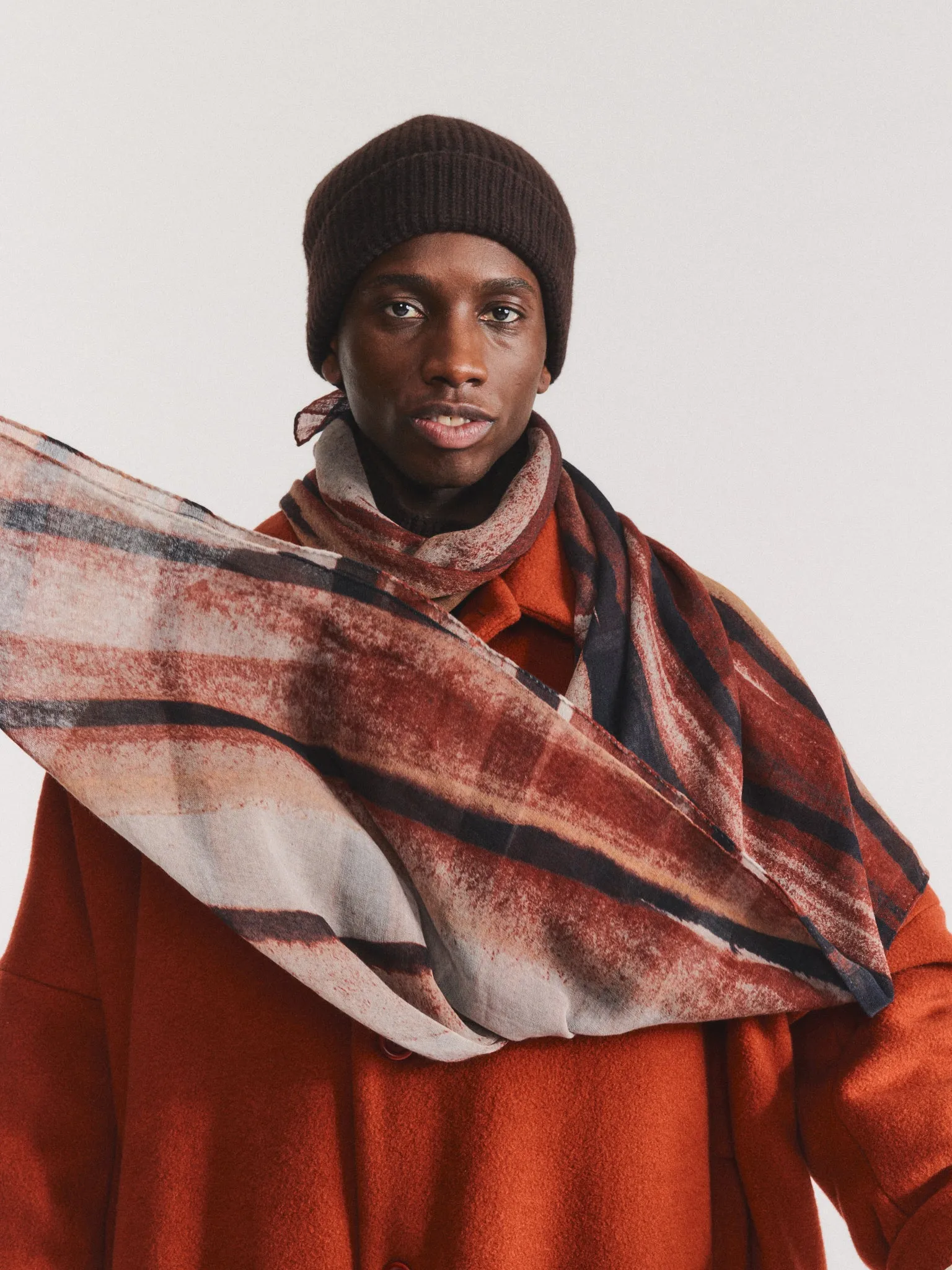 SQUARE SCARF - CASHSILK - PRINT 2 sold by Casey Casey product image thumbnail 3