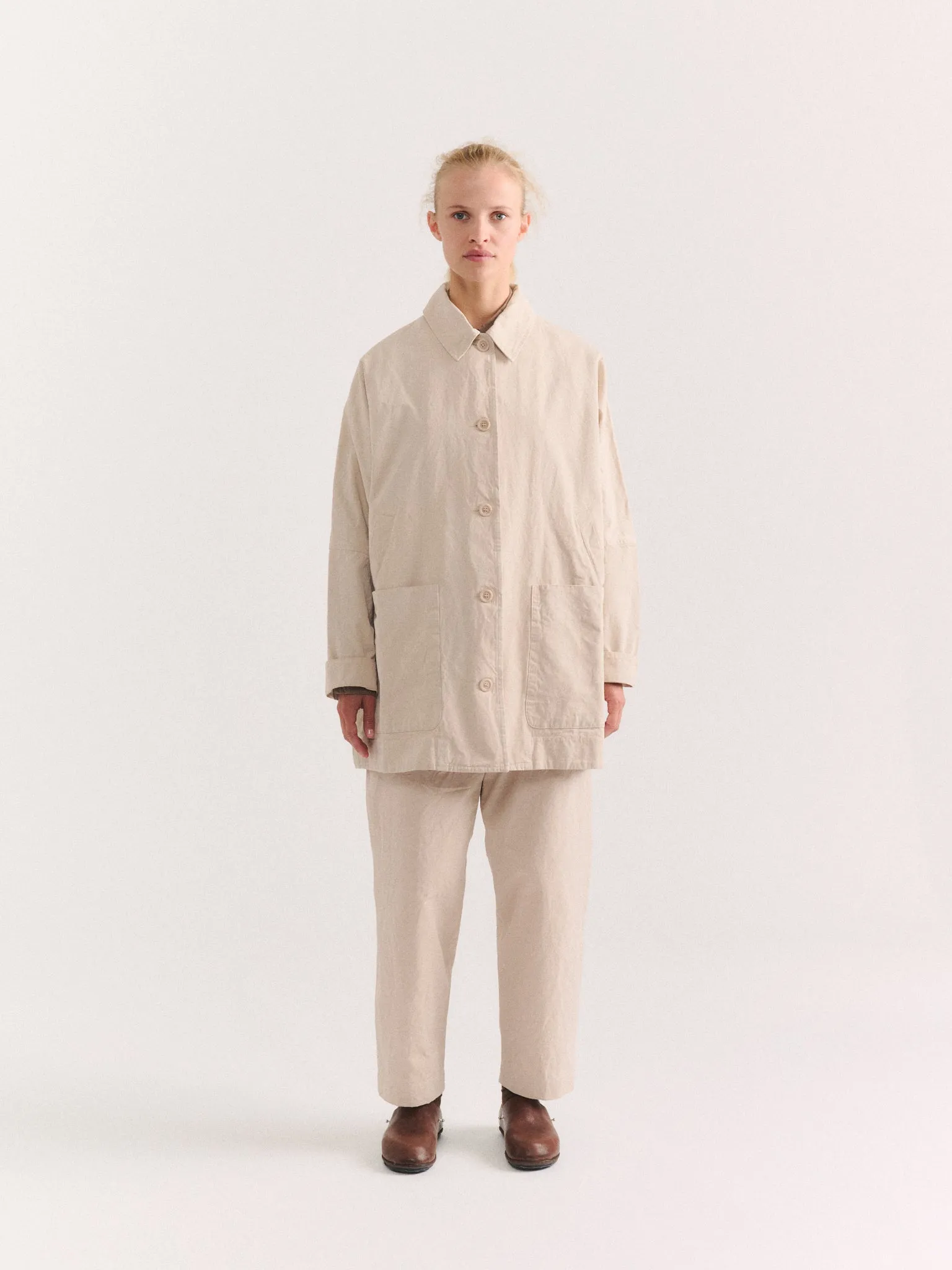 TATIANA JACKET - DOUBLE COT - FOAM sold by Casey Casey product image thumbnail 2