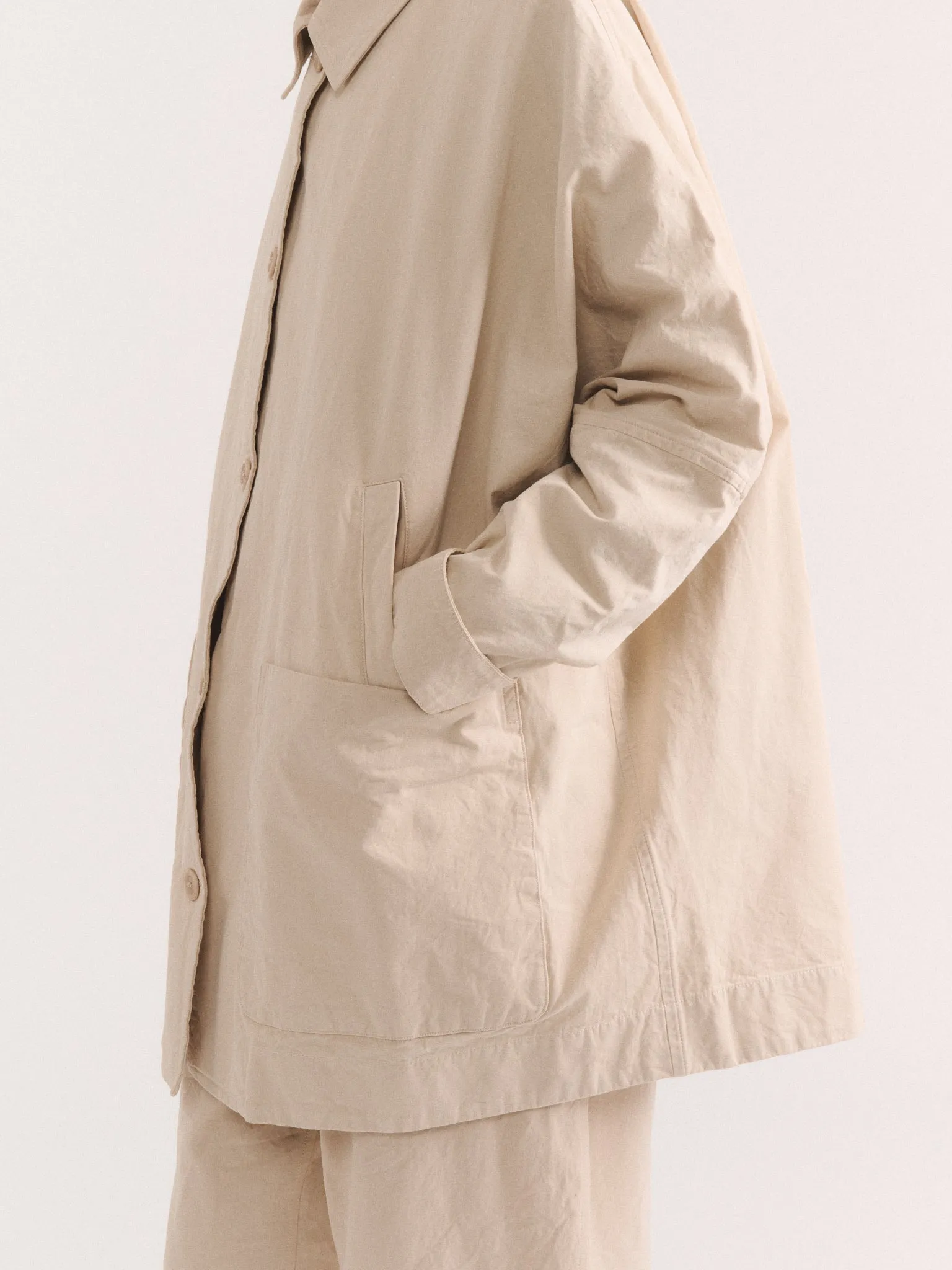 TATIANA JACKET - DOUBLE COT - FOAM sold by Casey Casey product image thumbnail 5
