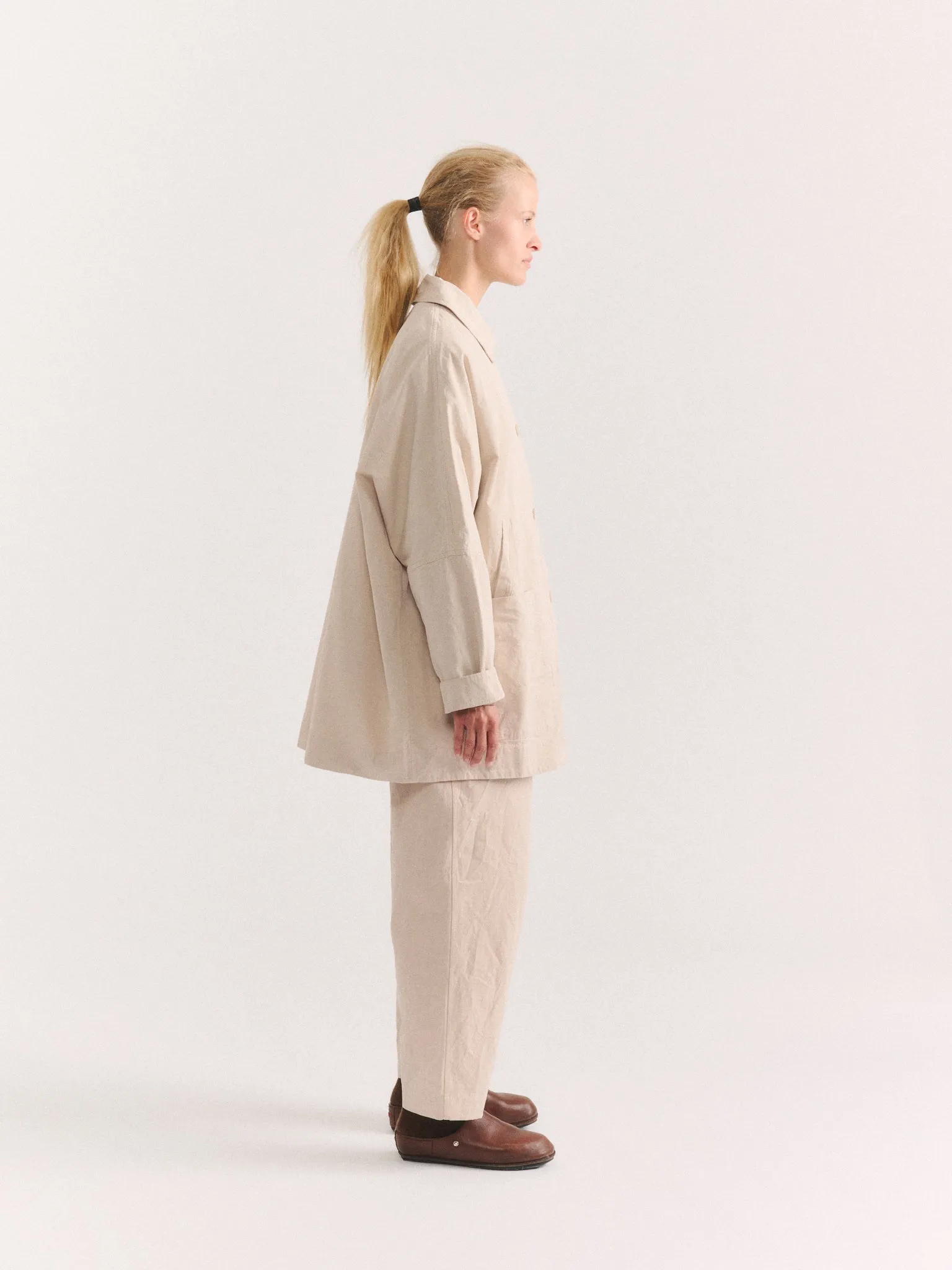 TATIANA JACKET - DOUBLE COT - FOAM sold by Casey Casey product image thumbnail 3