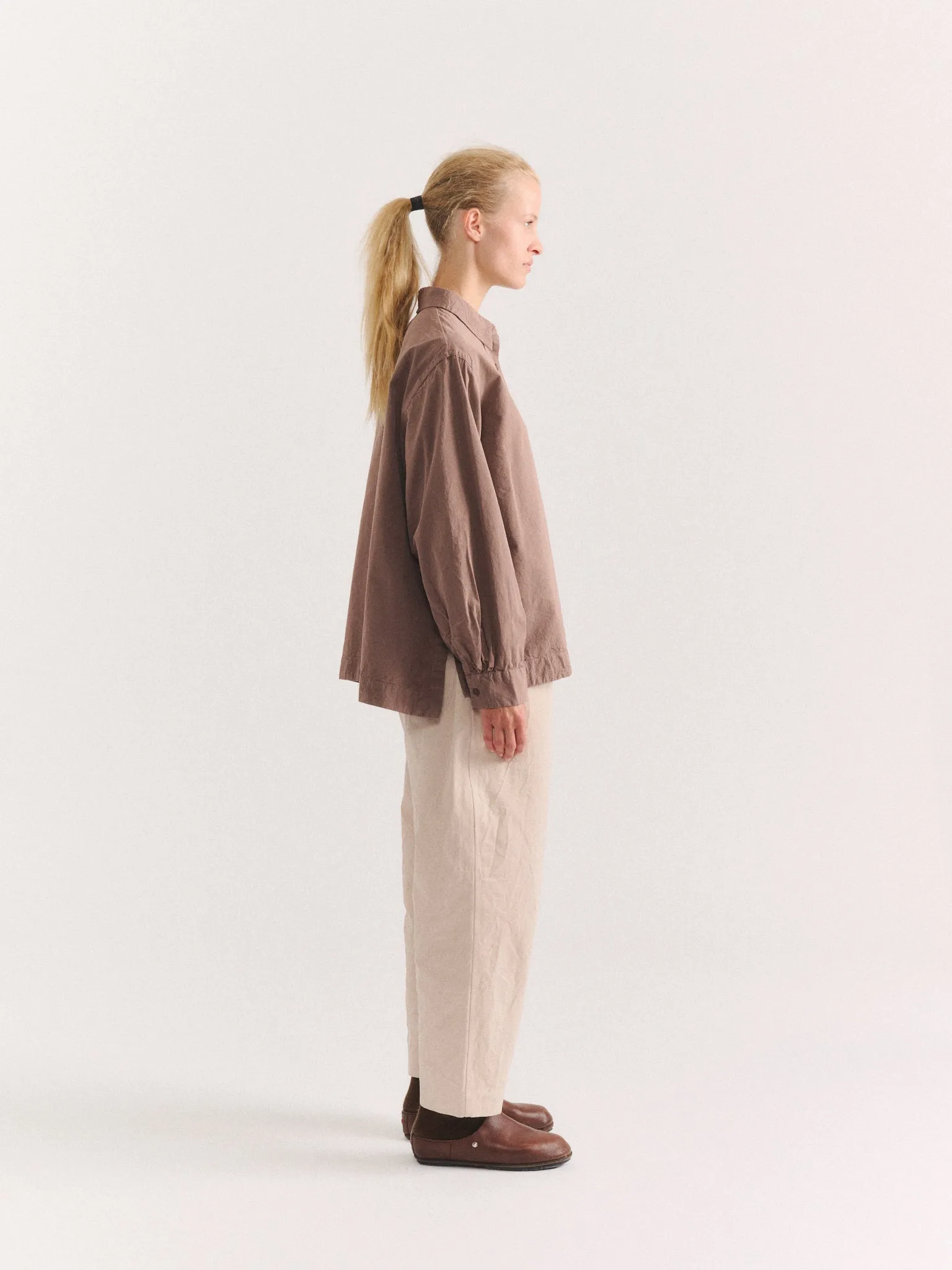 BIGGY SHIRT - PAPER COT - CLAY sold by Casey Casey product image thumbnail 4