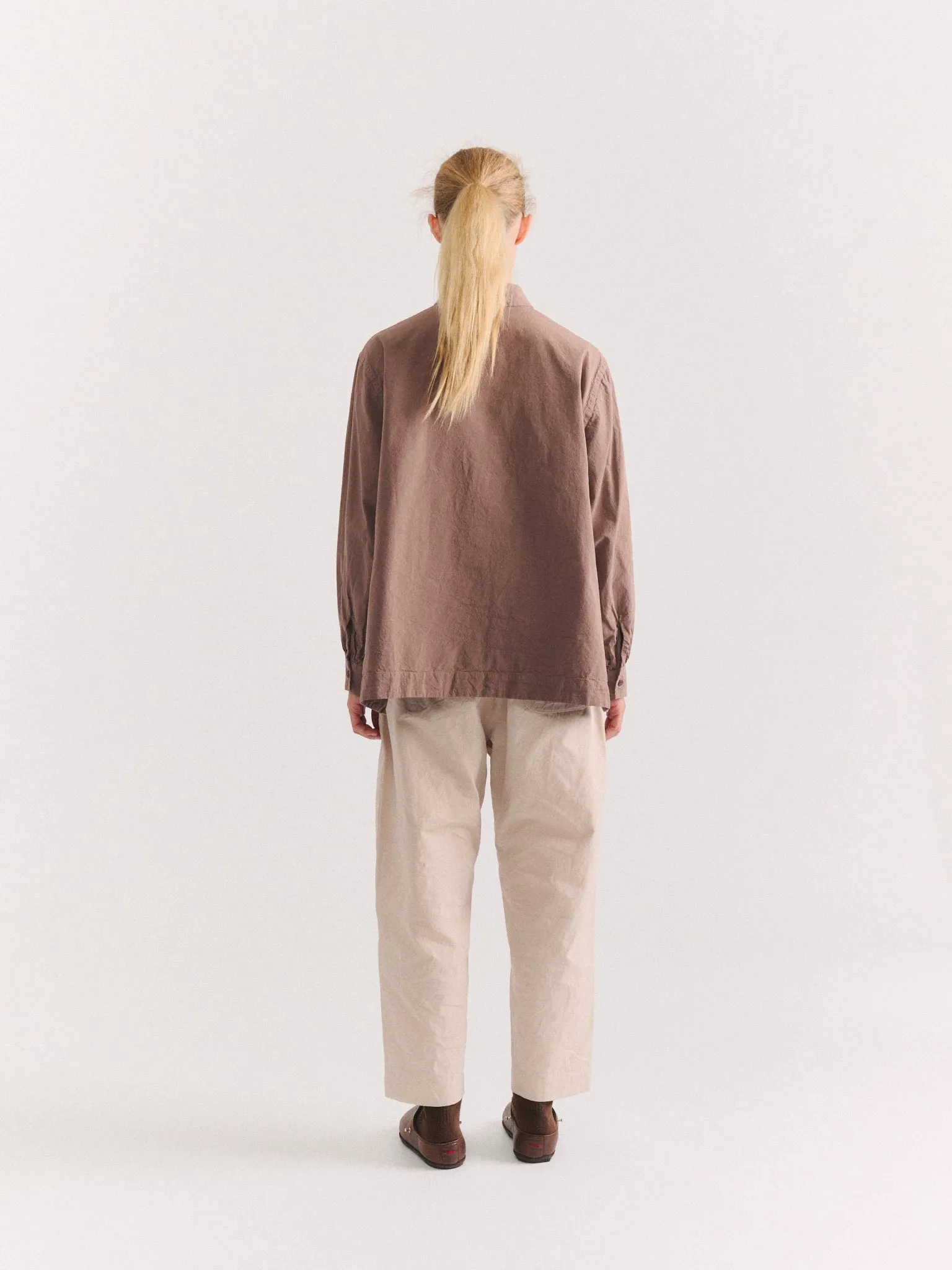 BIGGY SHIRT - PAPER COT - CLAY sold by Casey Casey product image thumbnail 5