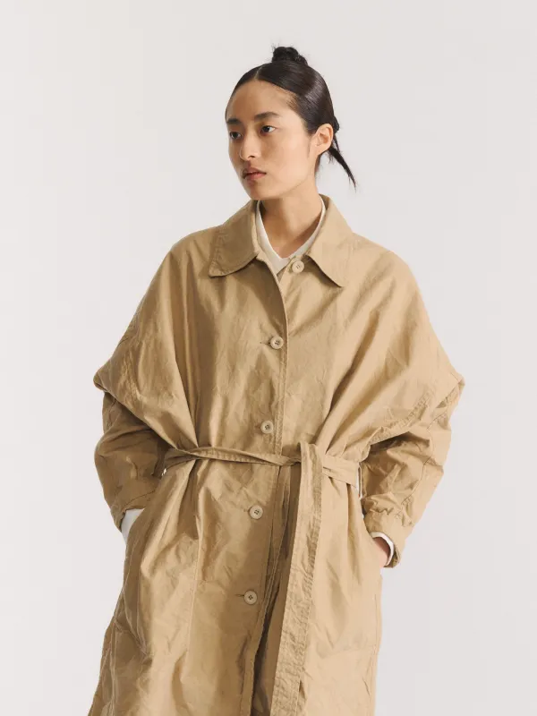 HOMIA COAT - H WAX - DESERT made by Casey Casey