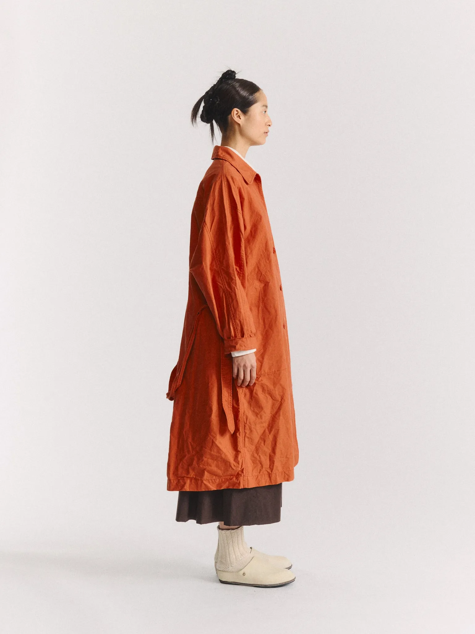 HOMIA COAT - H WAX - TERRACOTTA sold by Casey Casey product image thumbnail 3