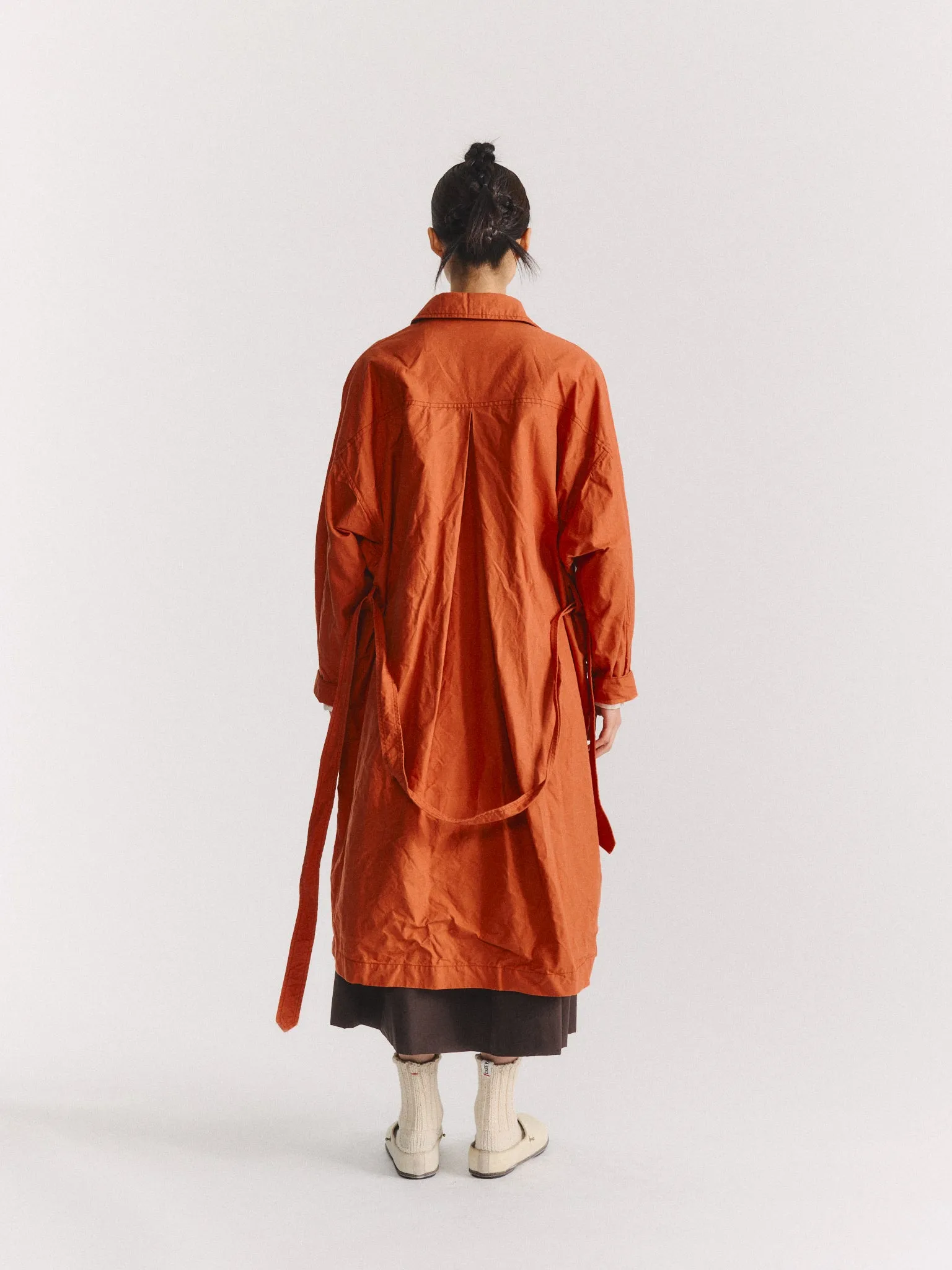 HOMIA COAT - H WAX - TERRACOTTA sold by Casey Casey product image thumbnail 4