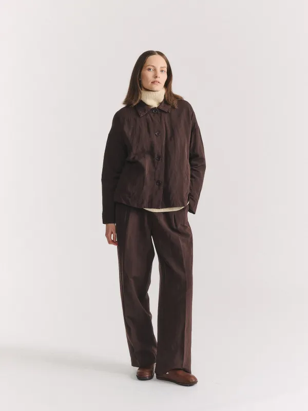 JULIETTE JACKET - DRY WOOL - BUNGA made by Casey Casey