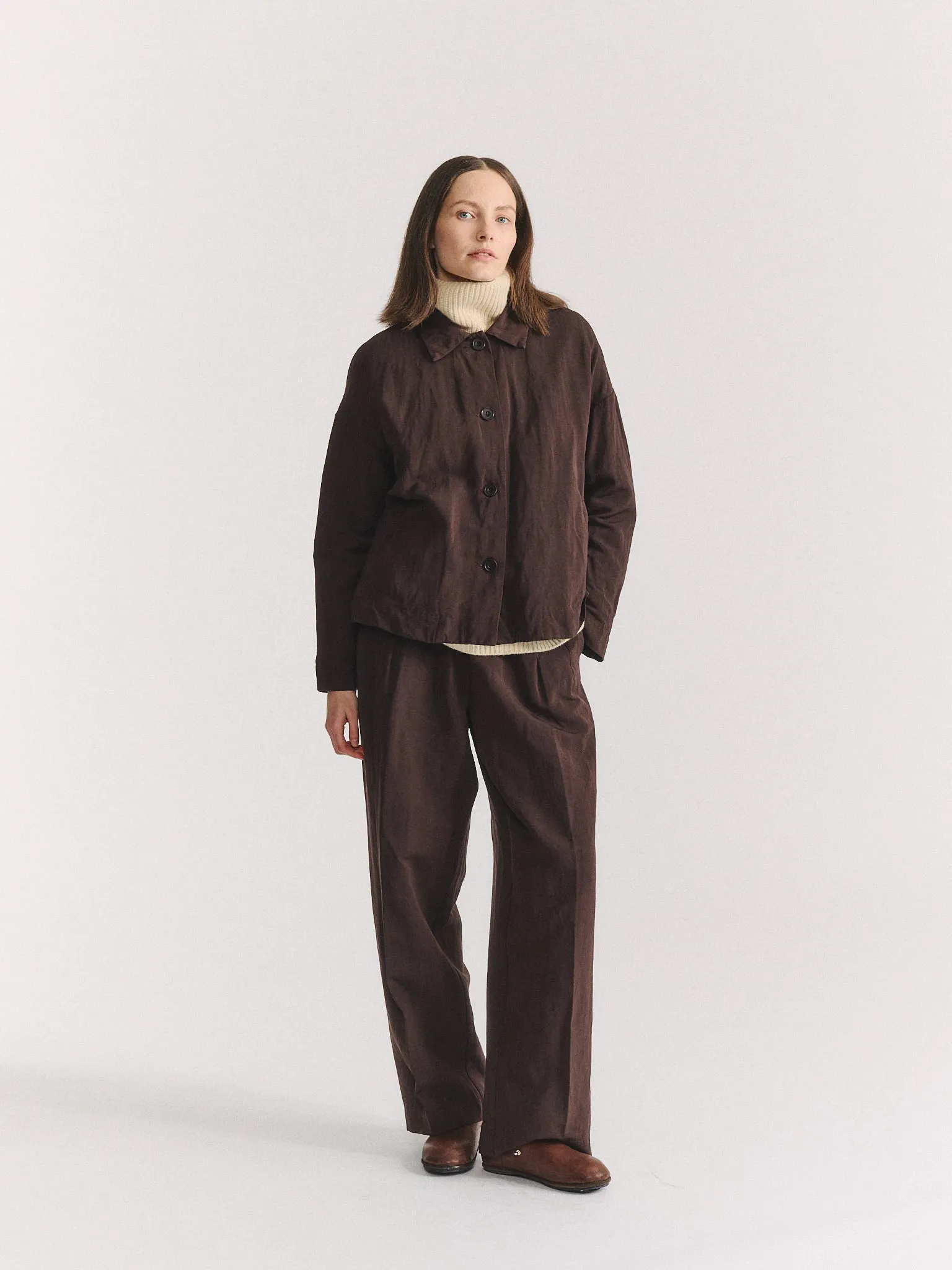 JULIETTE JACKET - DRY WOOL - BUNGA sold by Casey Casey
