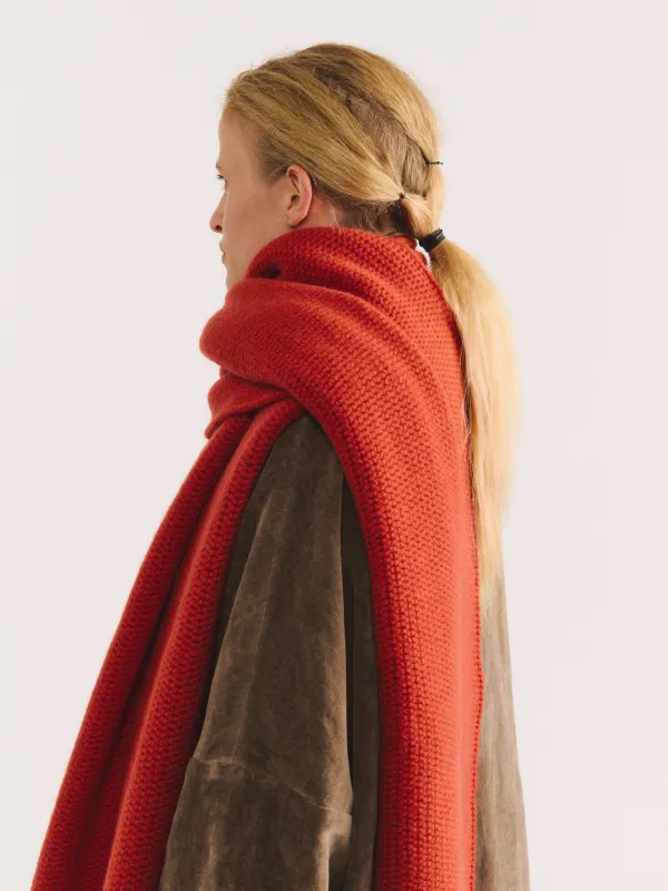 ROVER SCARF - WOOLY - TABASCO made by Casey Casey