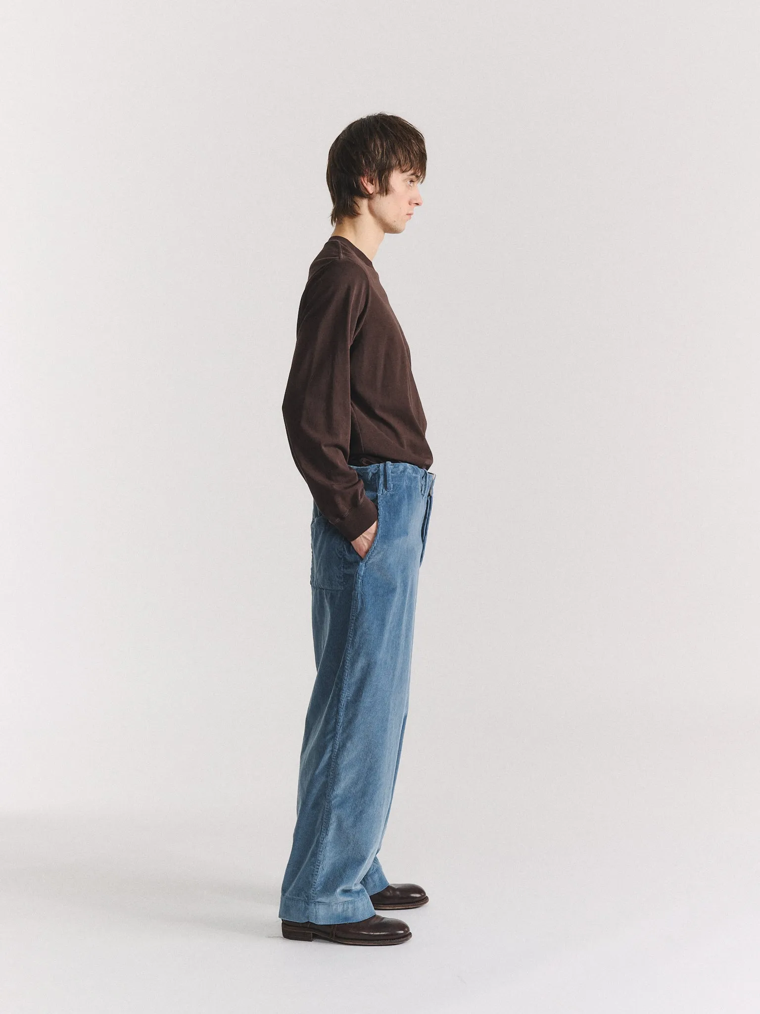 ABELLO PANT - H CORD - ICE sold by Casey Casey product image thumbnail 3