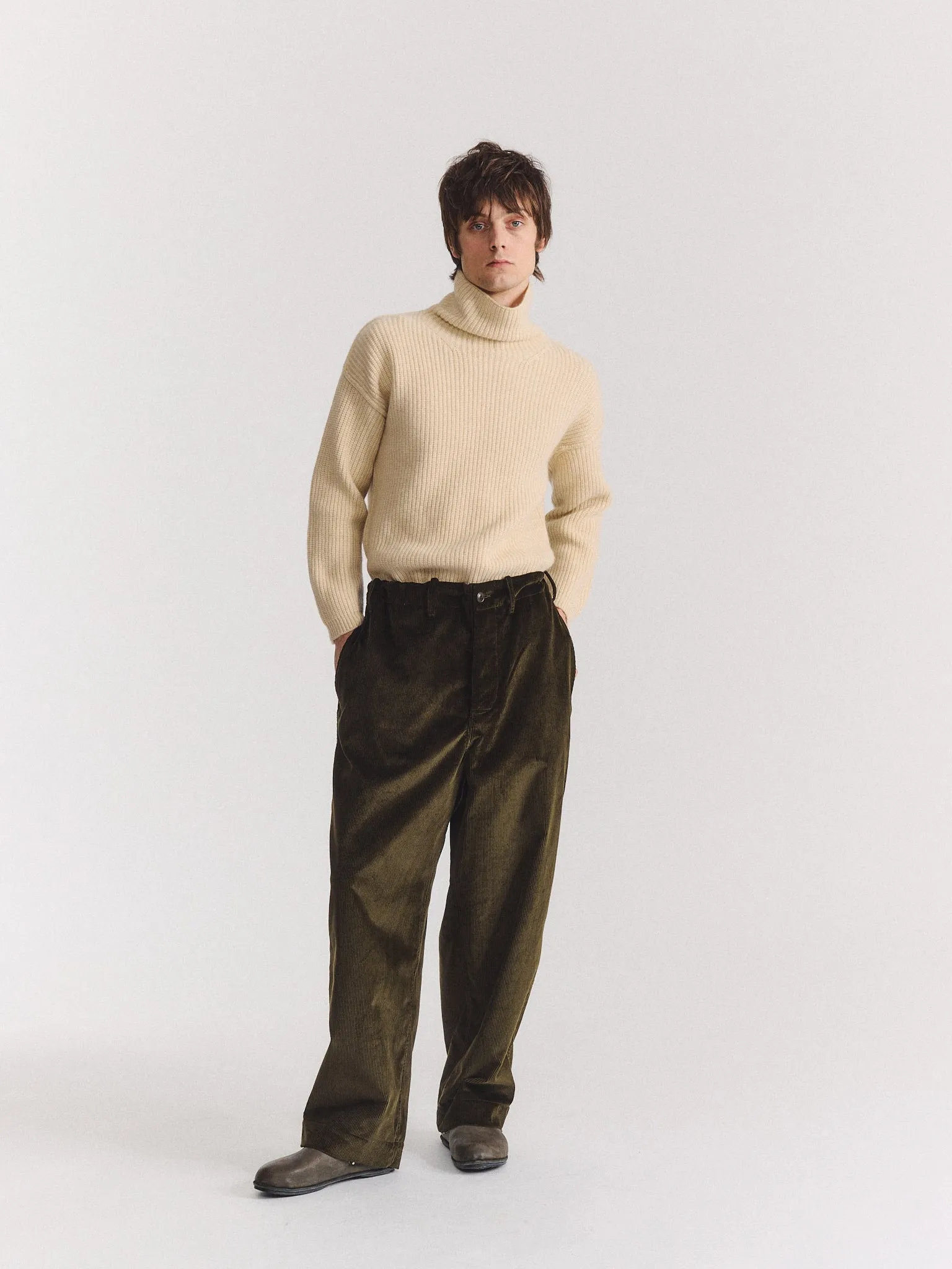 ABELLO PANT - H CORD - MOSS sold by Casey Casey product image thumbnail 2