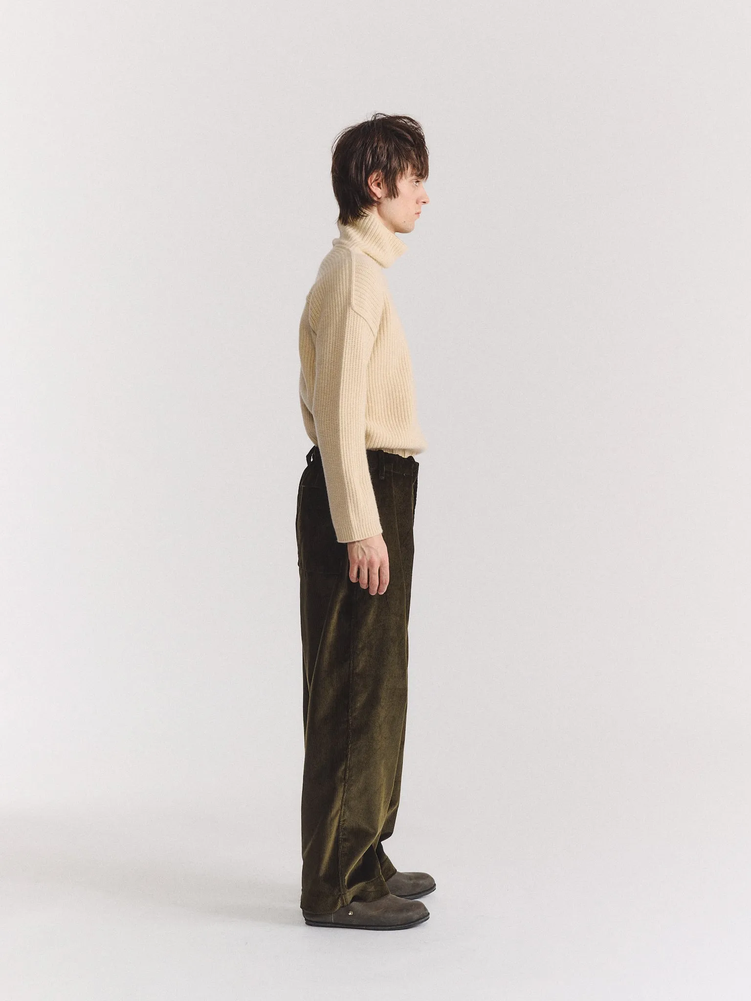 ABELLO PANT - H CORD - MOSS sold by Casey Casey product image thumbnail 3