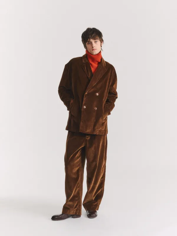 BRETT JACKET - H CORD - TAN made by Casey Casey