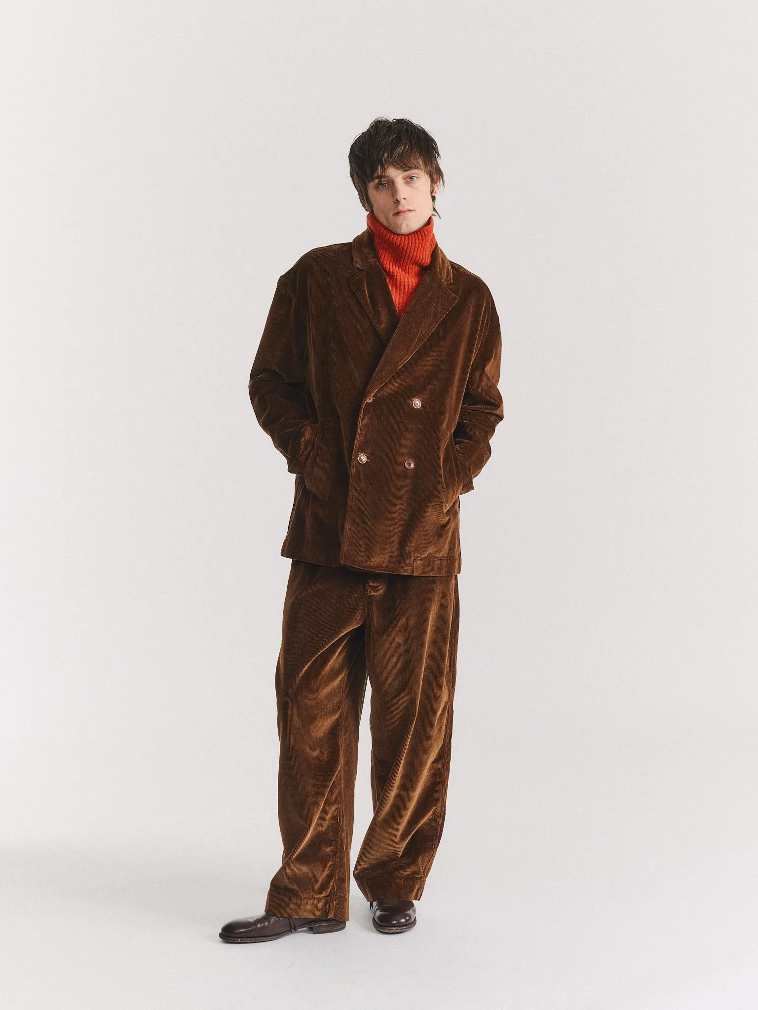 BRETT JACKET - H CORD - TAN sold by Casey Casey