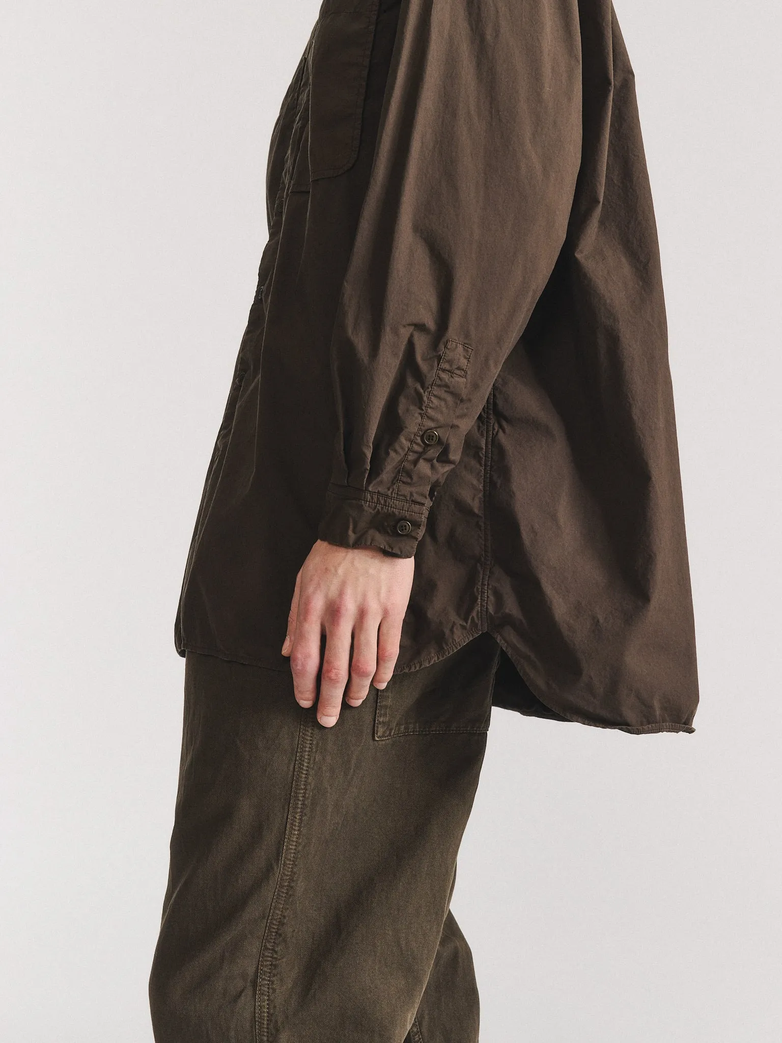 IKLA POCKET SHIRT - L COT - EARTH sold by Casey Casey product image thumbnail 5