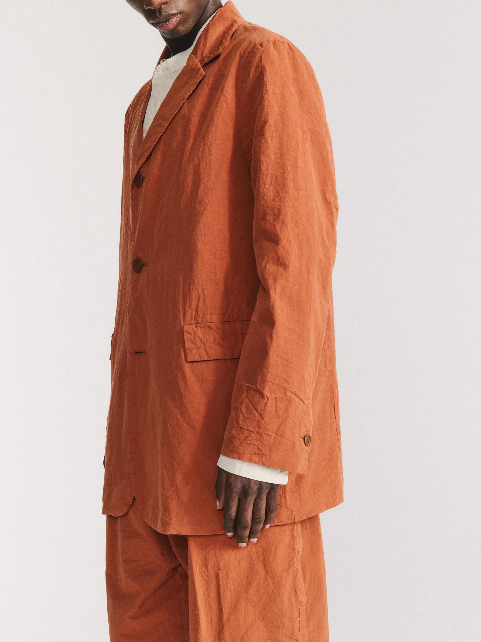 J JACKET - PAPER COT - BRICK sold by Casey Casey product image thumbnail 5