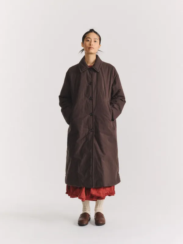SALLY COAT - L WAX - EBONY made by Casey Casey