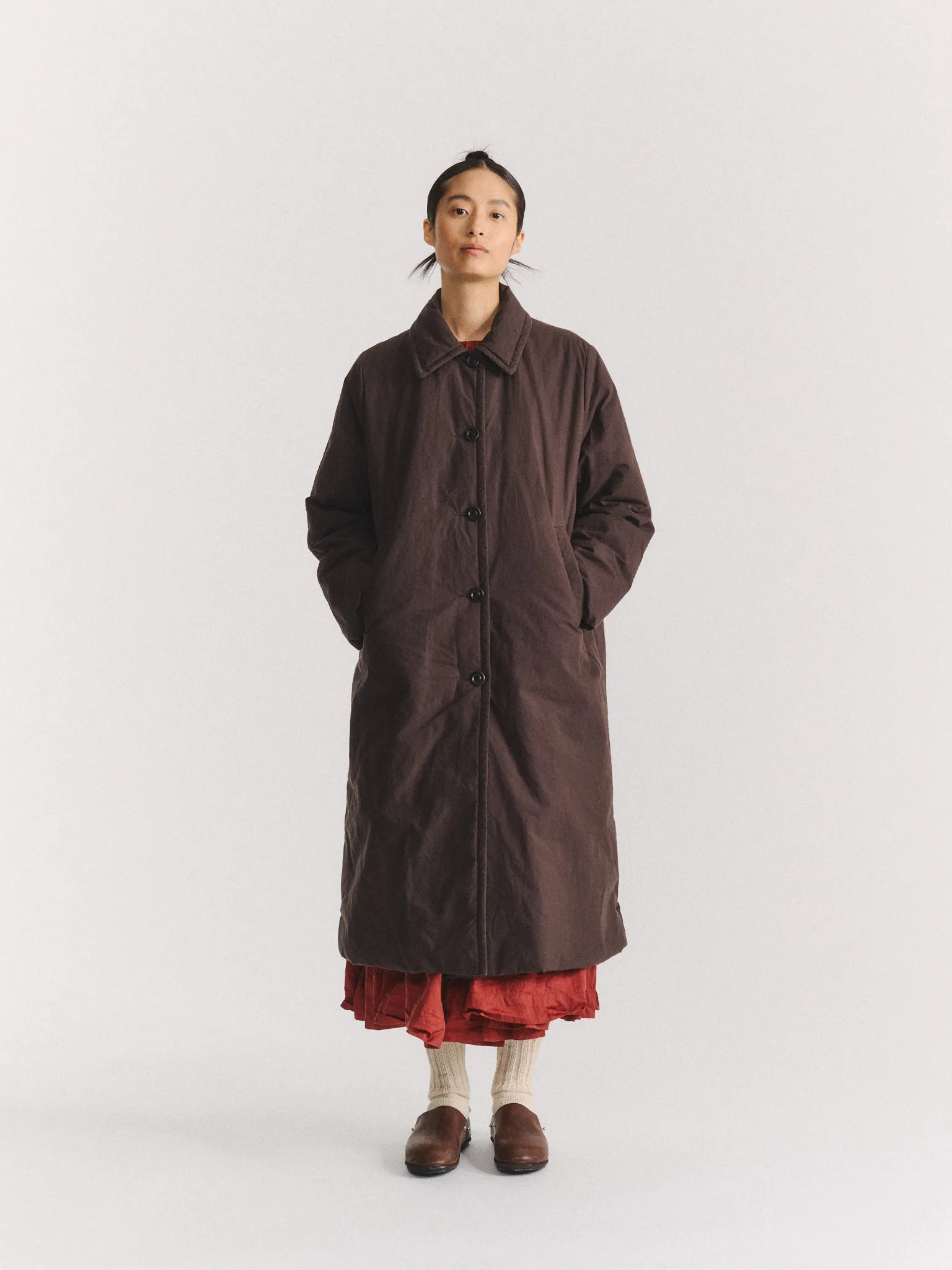 SALLY COAT - L WAX - EBONY sold by Casey Casey