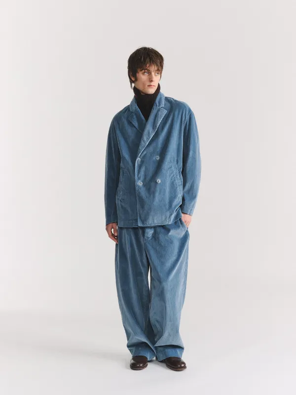 BRETT JACKET - H CORD - ICE made by Casey Casey