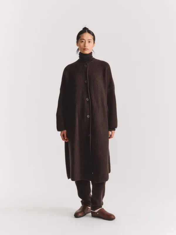 ROVER COAT - WOOLY - EBONY made by Casey Casey