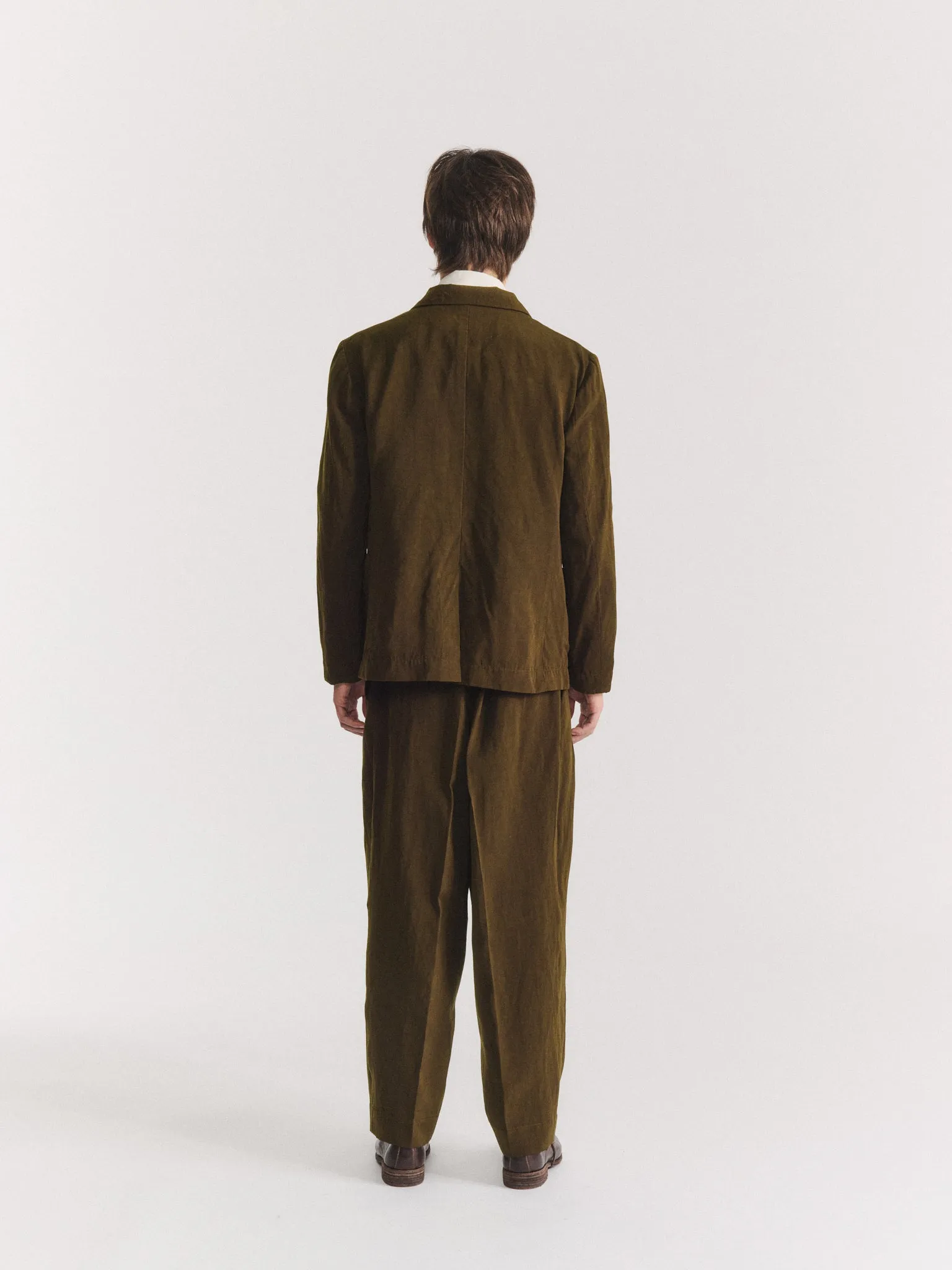 GUSTAV JACKET - DRY WOOL - KHAKI sold by Casey Casey product image thumbnail 5