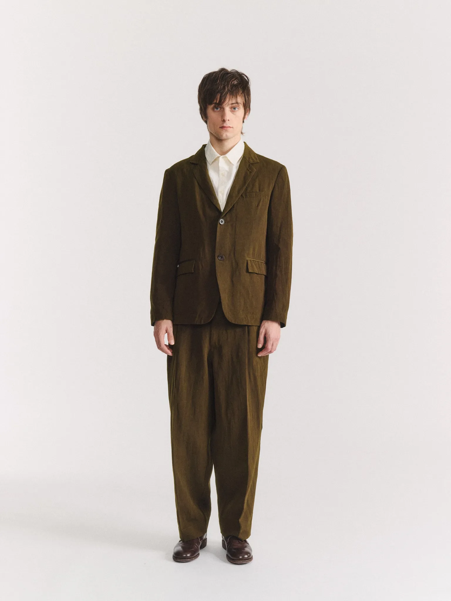 GUSTAV JACKET - DRY WOOL - KHAKI sold by Casey Casey product image thumbnail 2