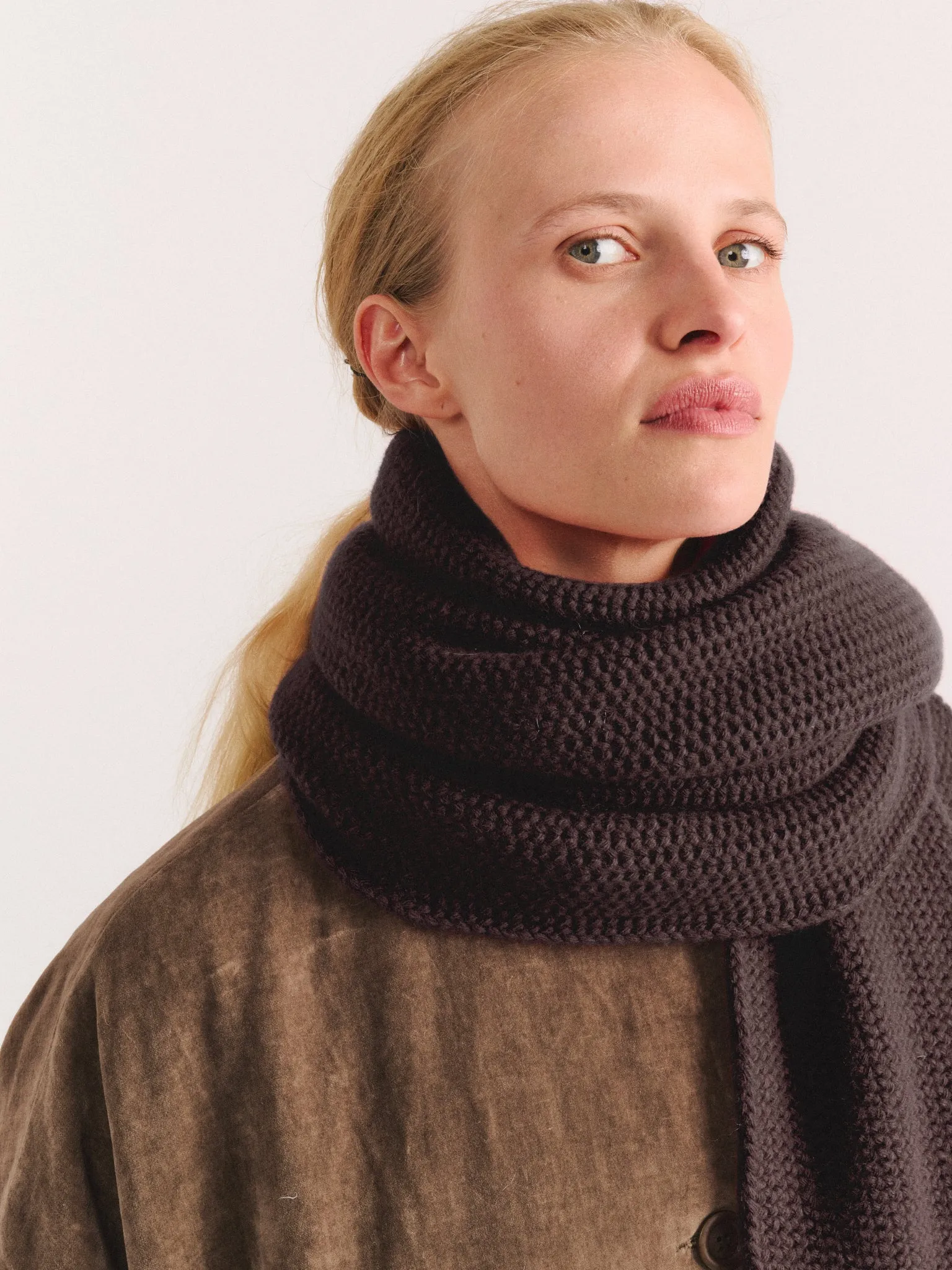 ROVER SCARF - WOOLY - EBONY sold by Casey Casey product image thumbnail 3