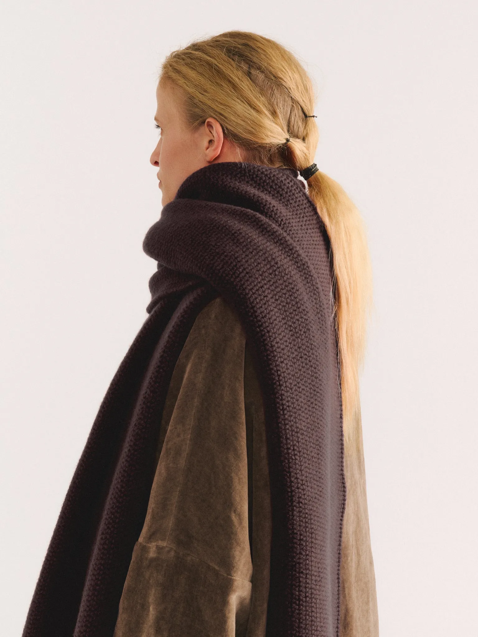 ROVER SCARF - WOOLY - EBONY sold by Casey Casey product image thumbnail 4