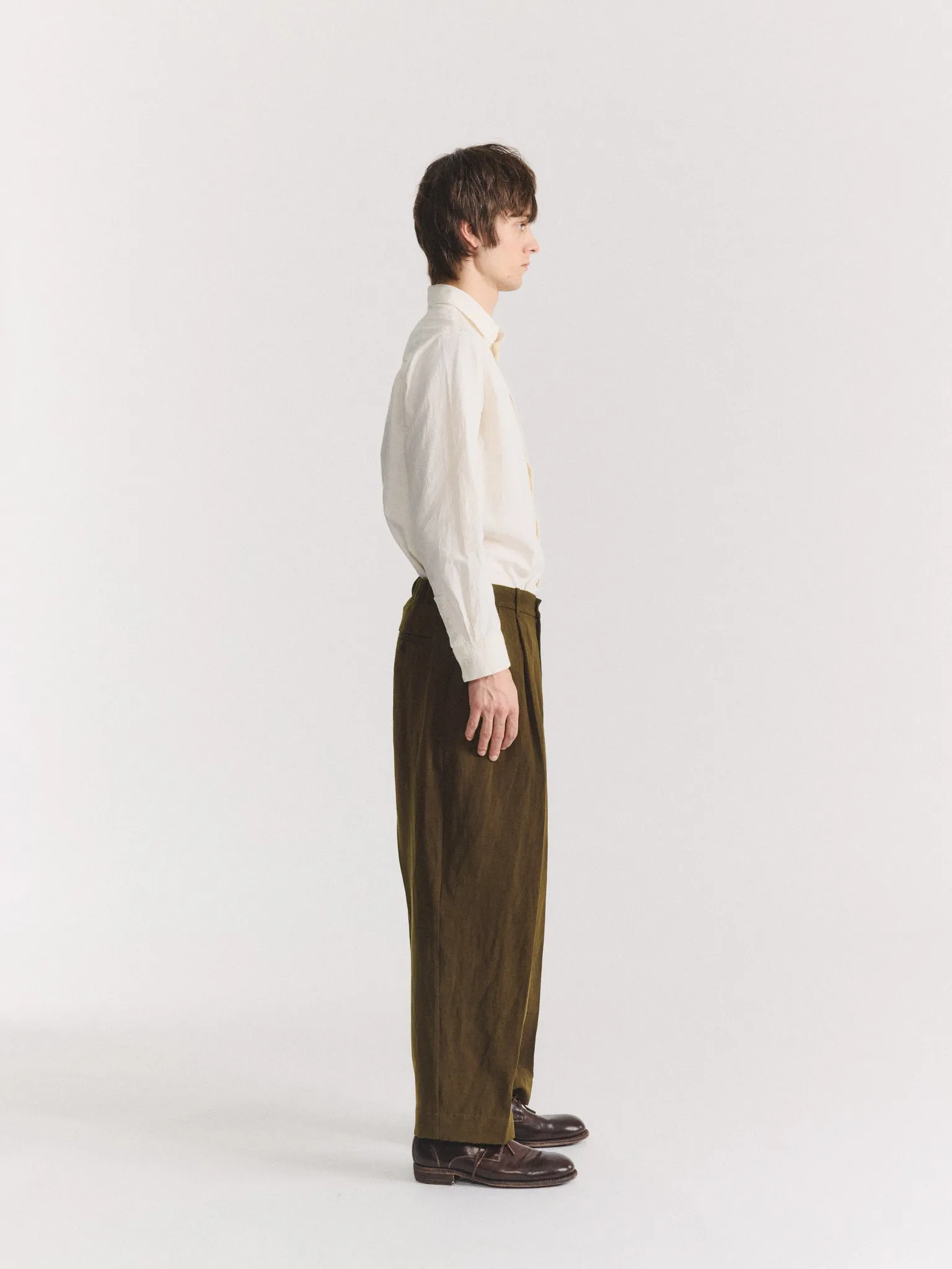 SIERRA PANT - DRY WOOL - KHAKI sold by Casey Casey product image thumbnail 3