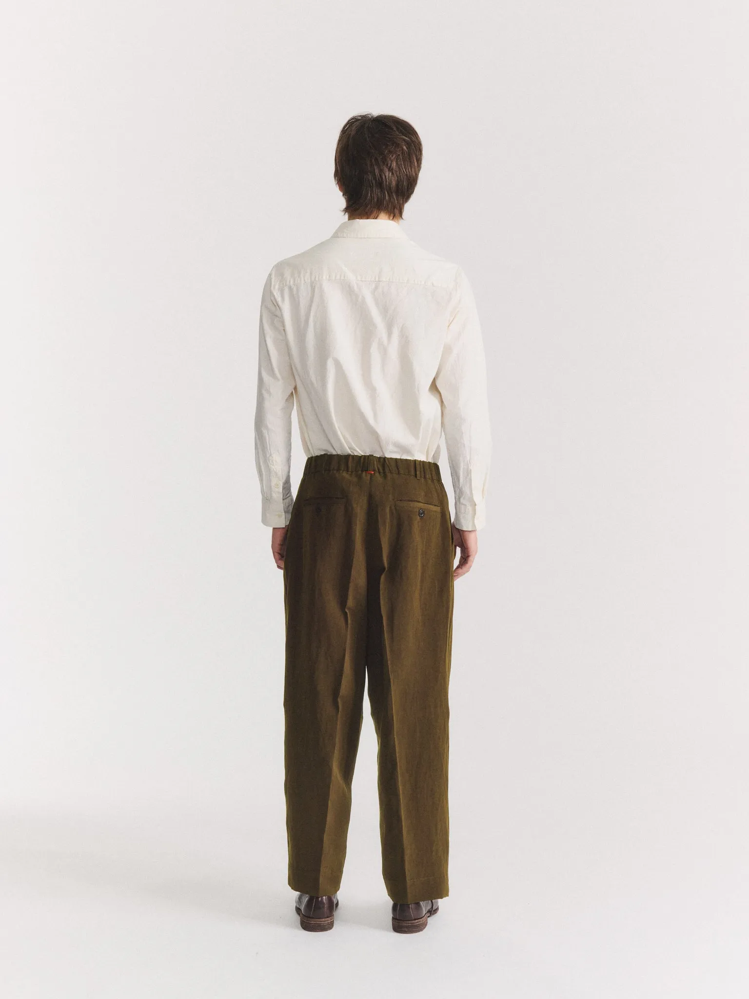 SIERRA PANT - DRY WOOL - KHAKI sold by Casey Casey product image thumbnail 4