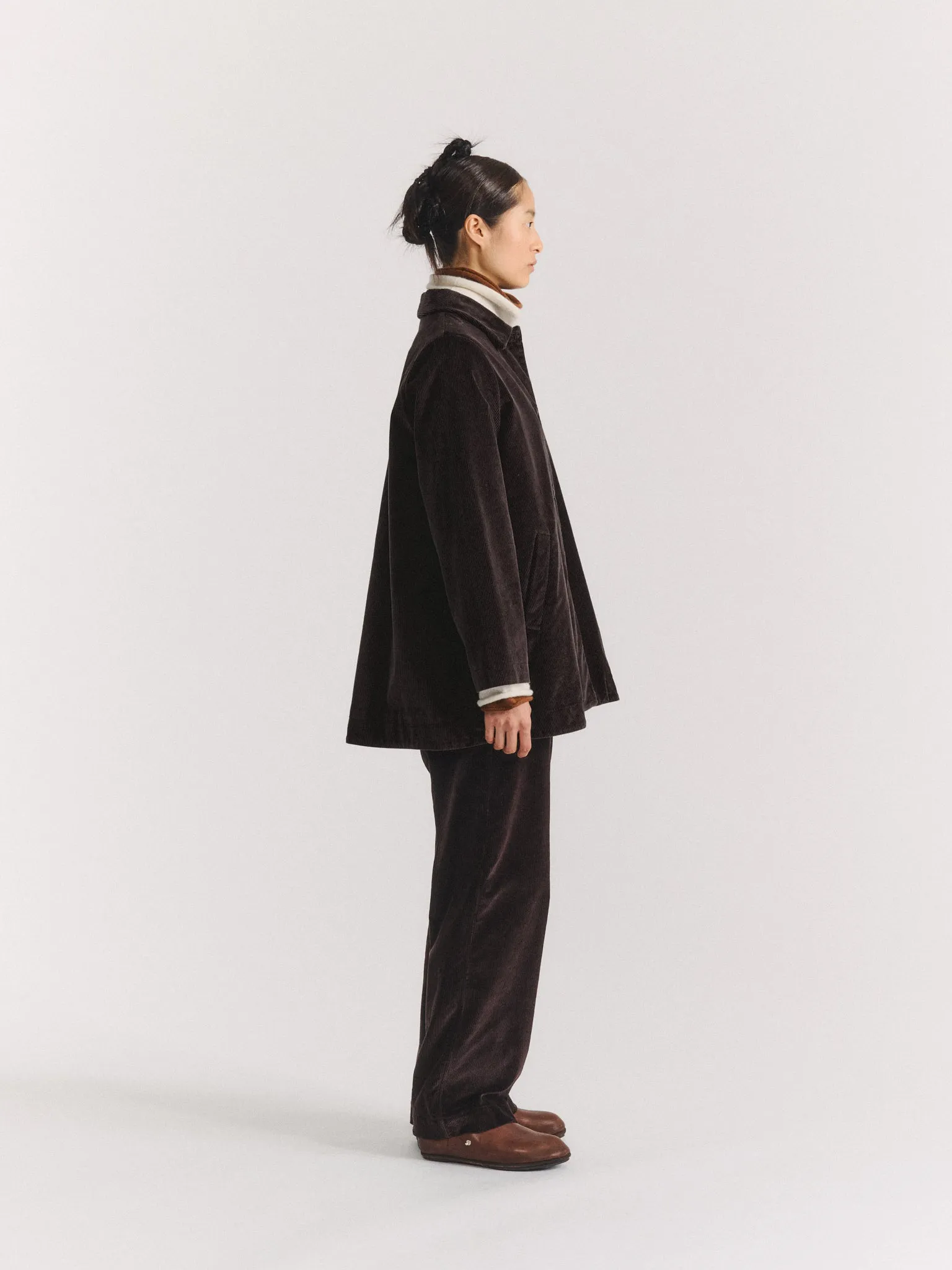SOLEIL JACKET - H CORD - BROWN sold by Casey Casey product image thumbnail 4