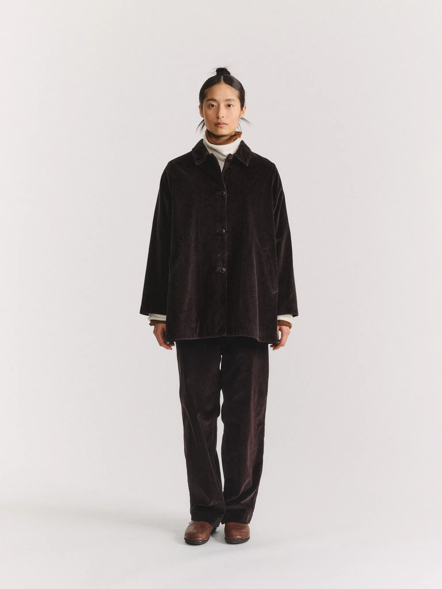 SOLEIL JACKET - H CORD - BROWN sold by Casey Casey product image thumbnail 2
