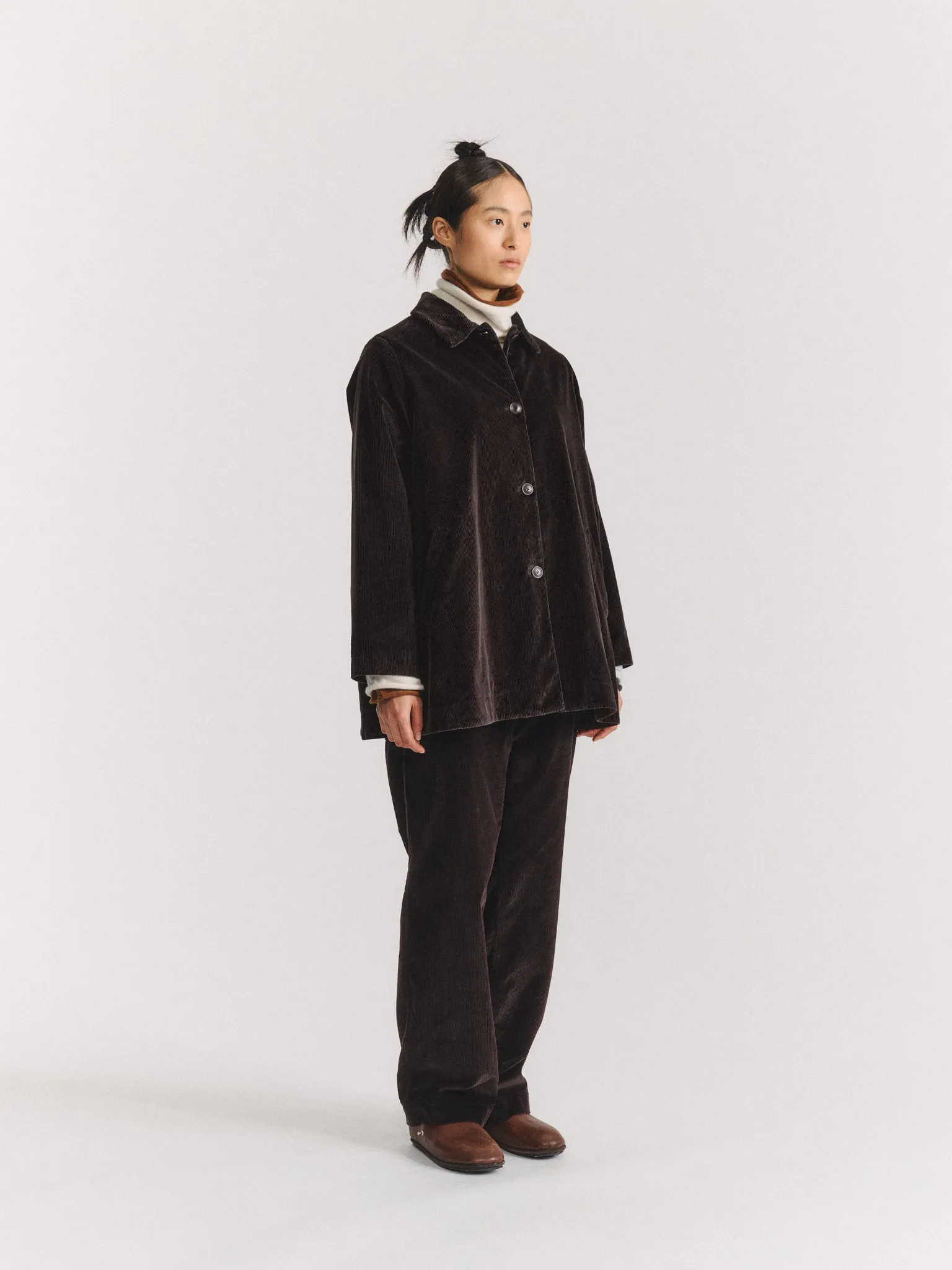 SOLEIL JACKET - H CORD - BROWN sold by Casey Casey product image thumbnail 3