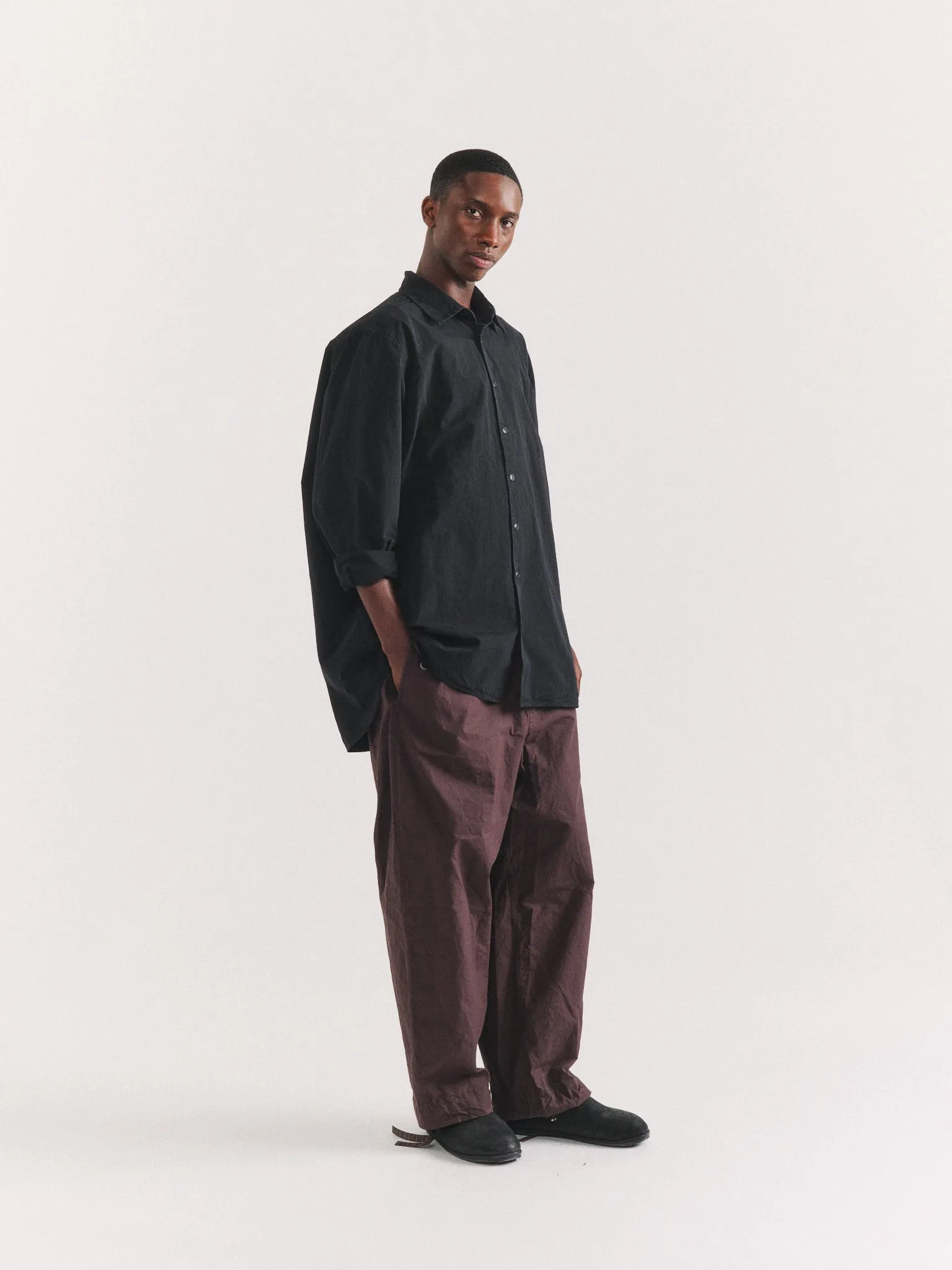 IKLA SHIRT - PAPER COT - BLACK sold by Casey Casey