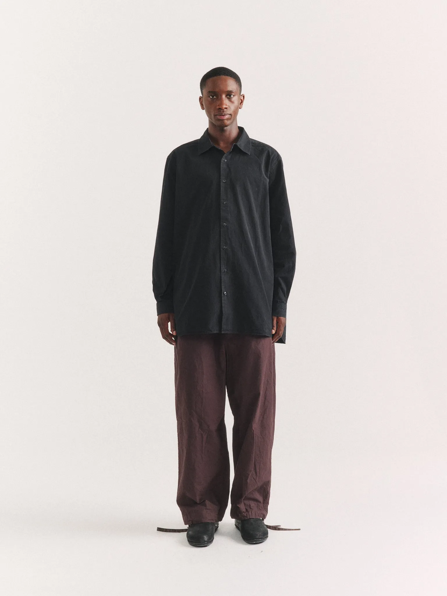 IKLA SHIRT - PAPER COT - BLACK sold by Casey Casey product image thumbnail 2
