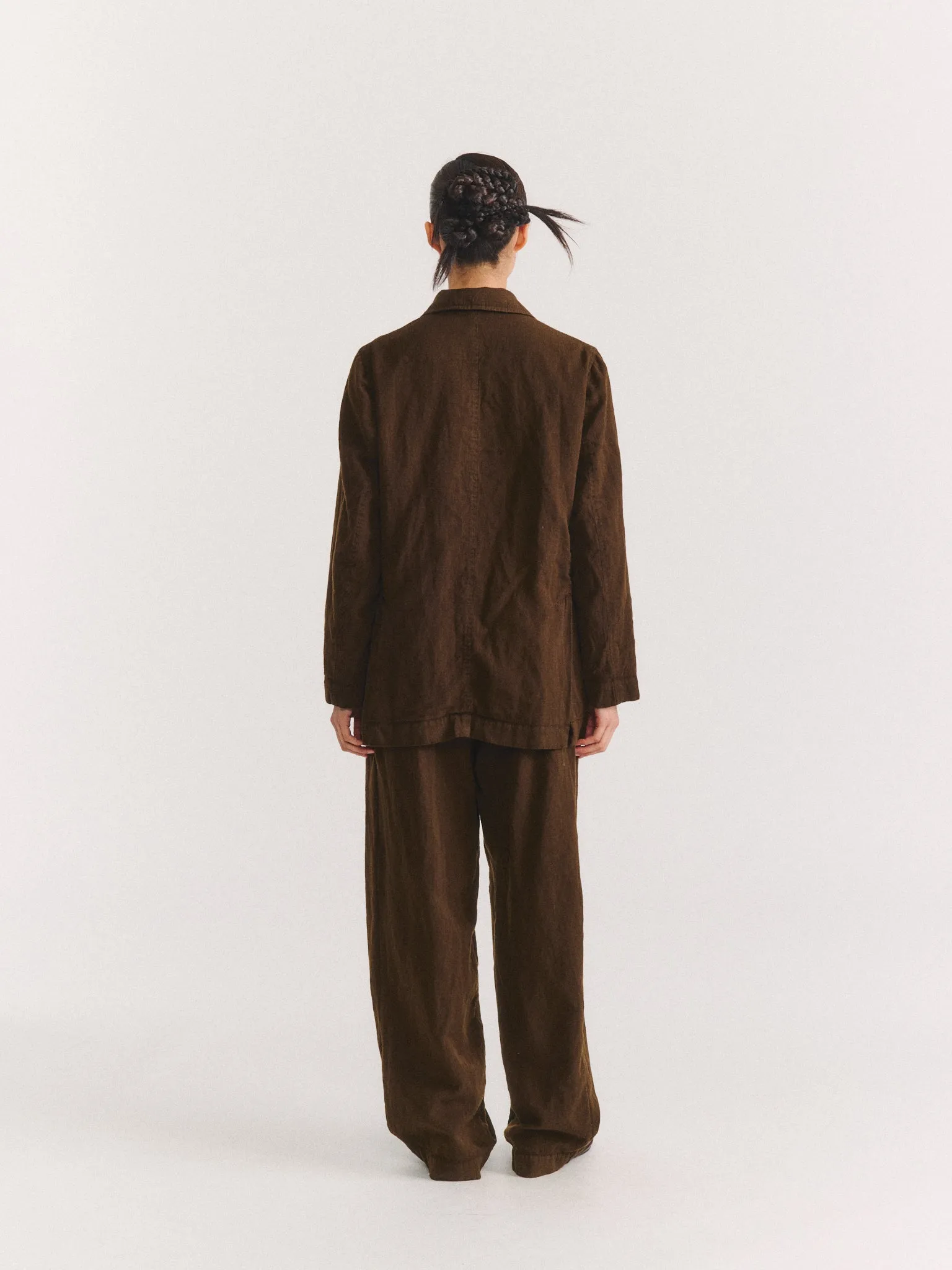 LONG VAL JACKET - WOOLIN - BROWN sold by Casey Casey product image thumbnail 3
