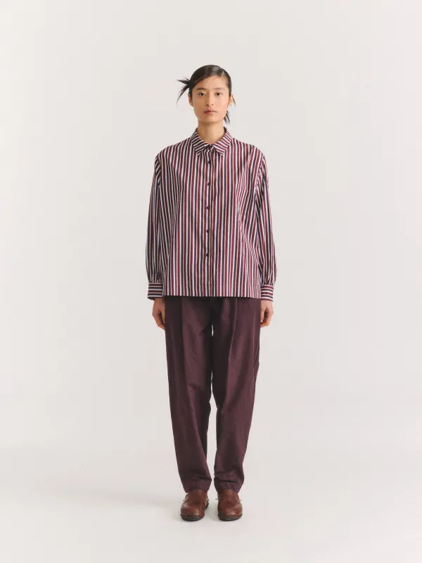 BIGGY SHIRT - SATEEN STRIPE - AS IS made by Casey Casey