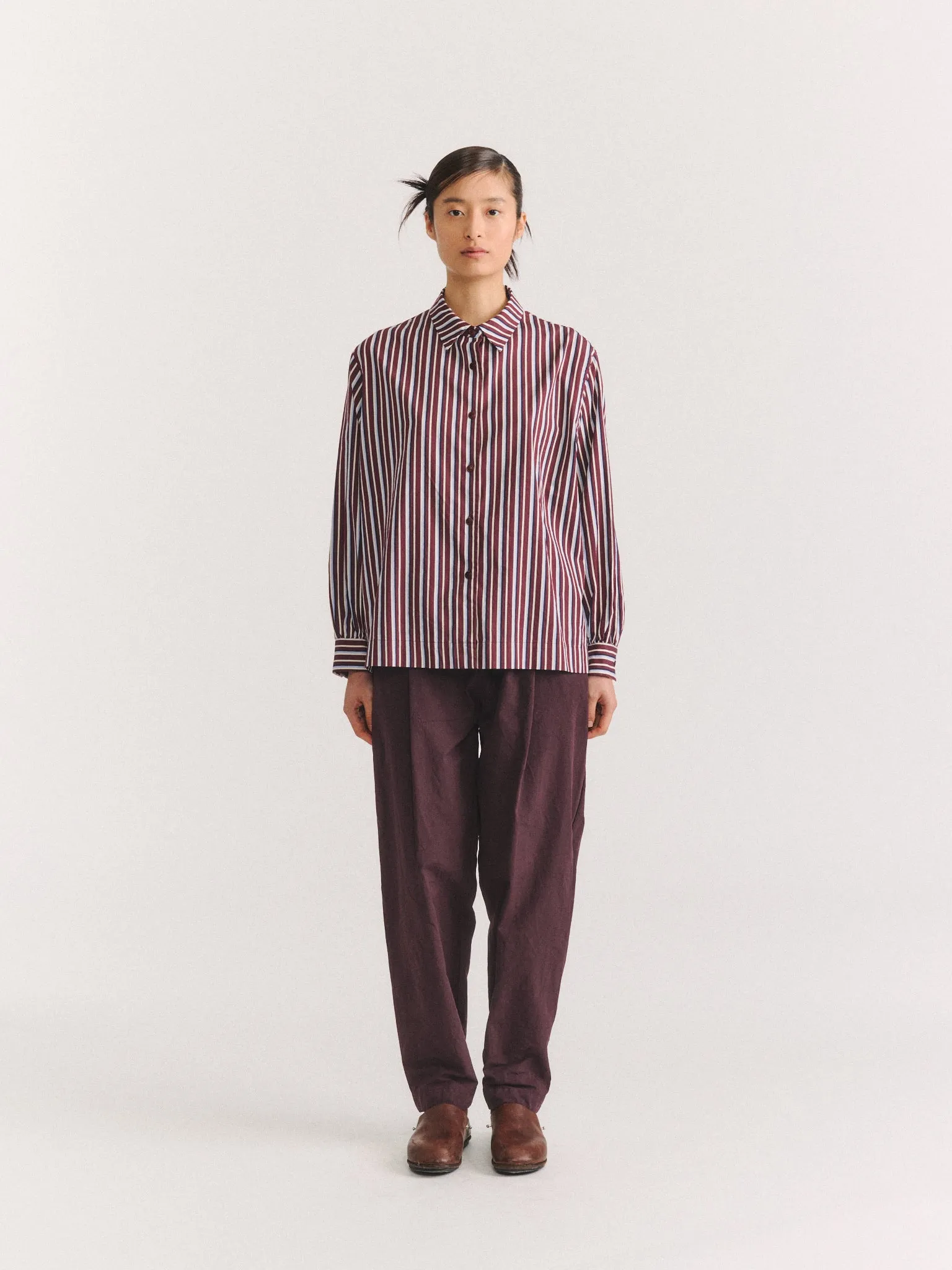 BIGGY SHIRT - SATEEN STRIPE - AS IS sold by Casey Casey