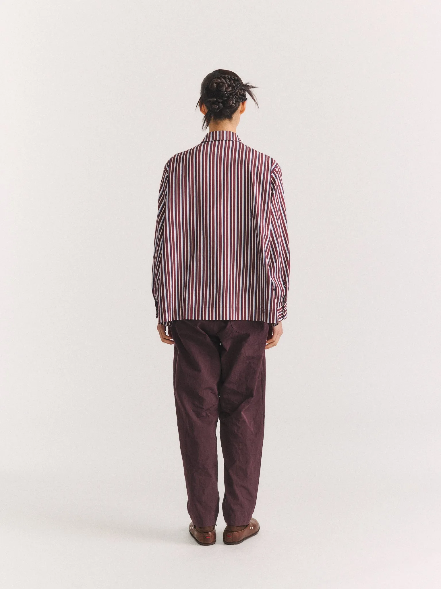 BIGGY SHIRT - SATEEN STRIPE - AS IS sold by Casey Casey product image thumbnail 3