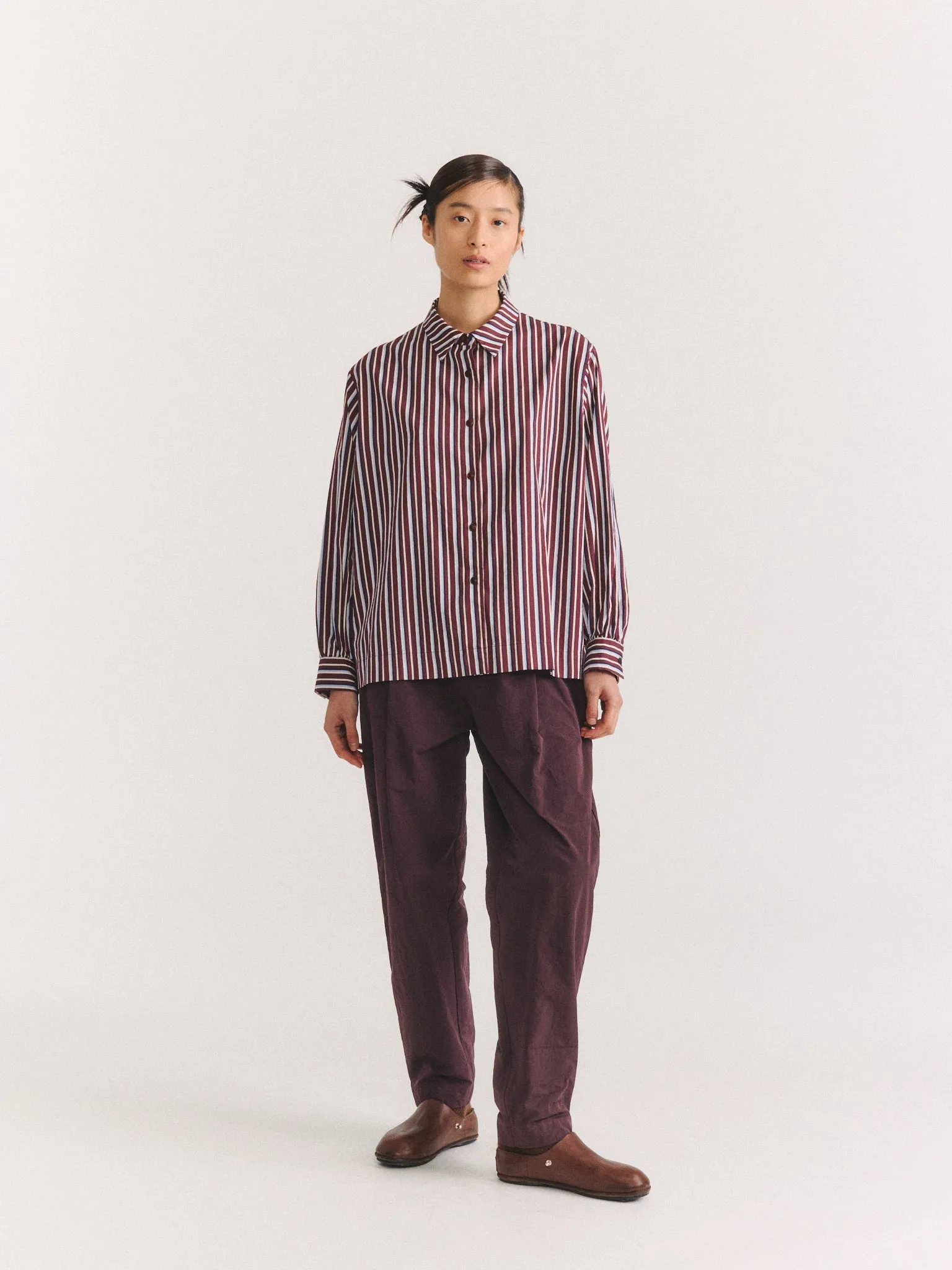 BIGGY SHIRT - SATEEN STRIPE - AS IS sold by Casey Casey product image thumbnail 4
