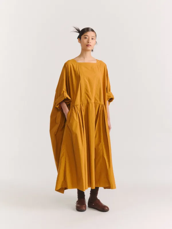 AURELIA DRESS - L COT - GOLD made by Casey Casey