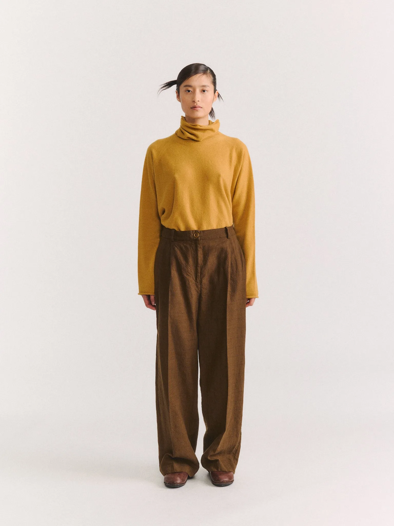 SIENNA PANT - WASHED WOOL - AS IS sold by Casey Casey product image thumbnail 2