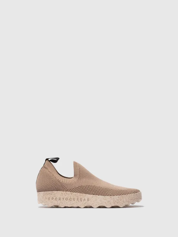 Elasticated Trainers CLIP TAUPE sold by Asportuguesas