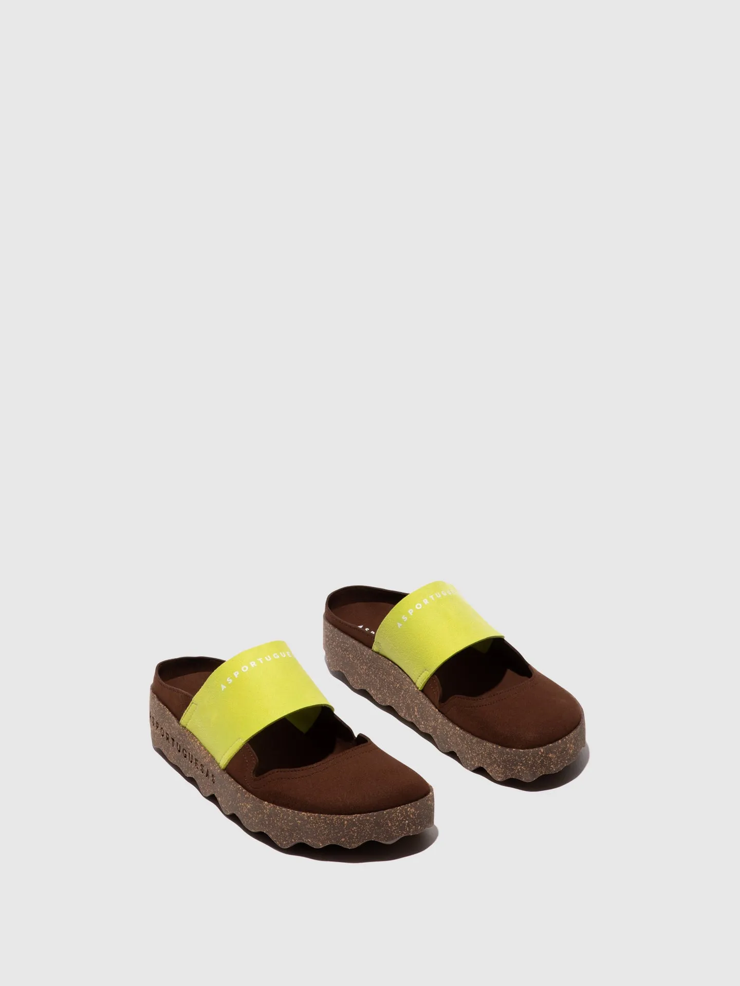 Round Toe Mules CANA BROWN sold by Asportuguesas product image thumbnail 2