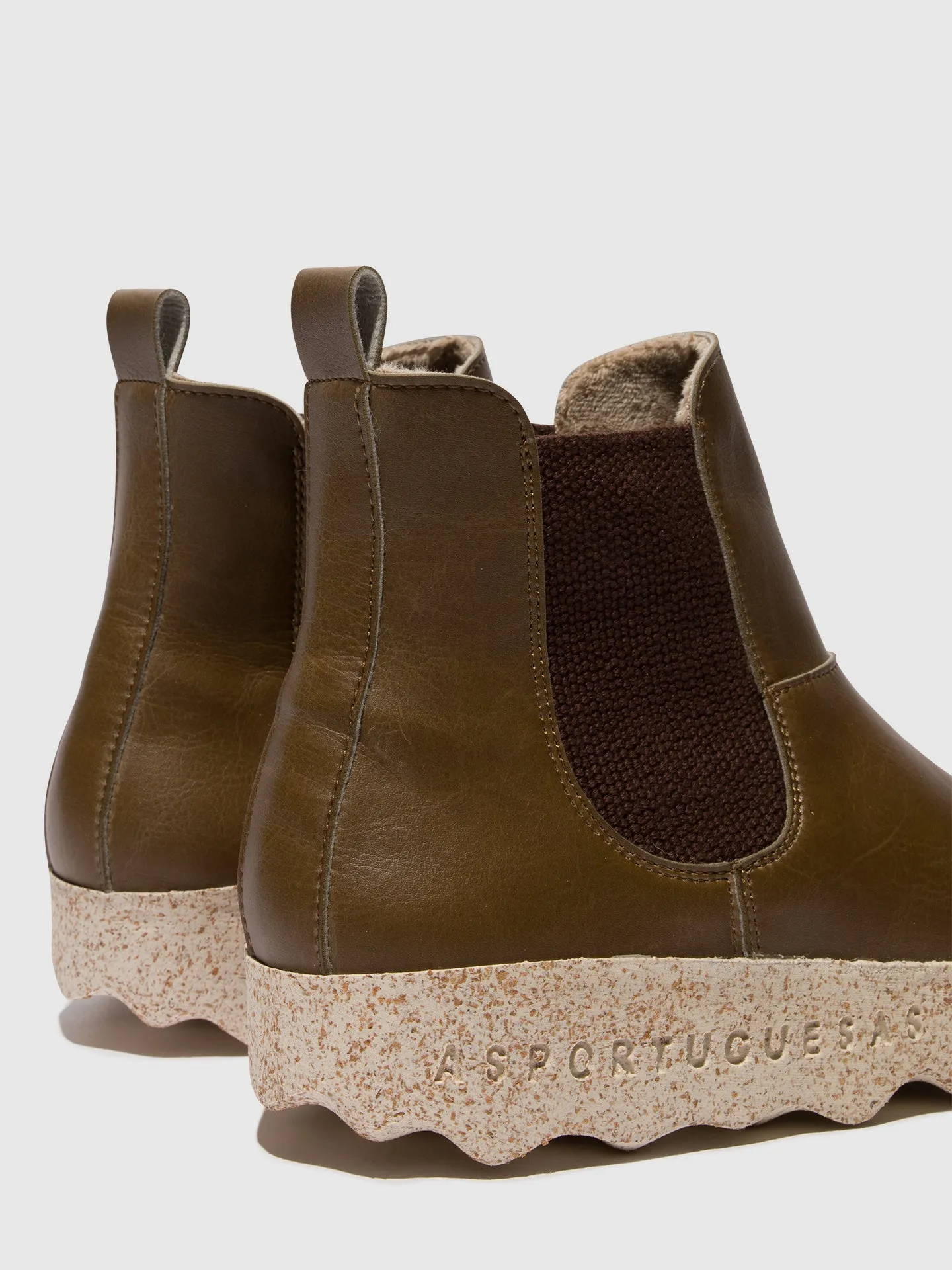 Chelsea Ankle Boots CAIA KHAKI sold by Asportuguesas product image thumbnail 5