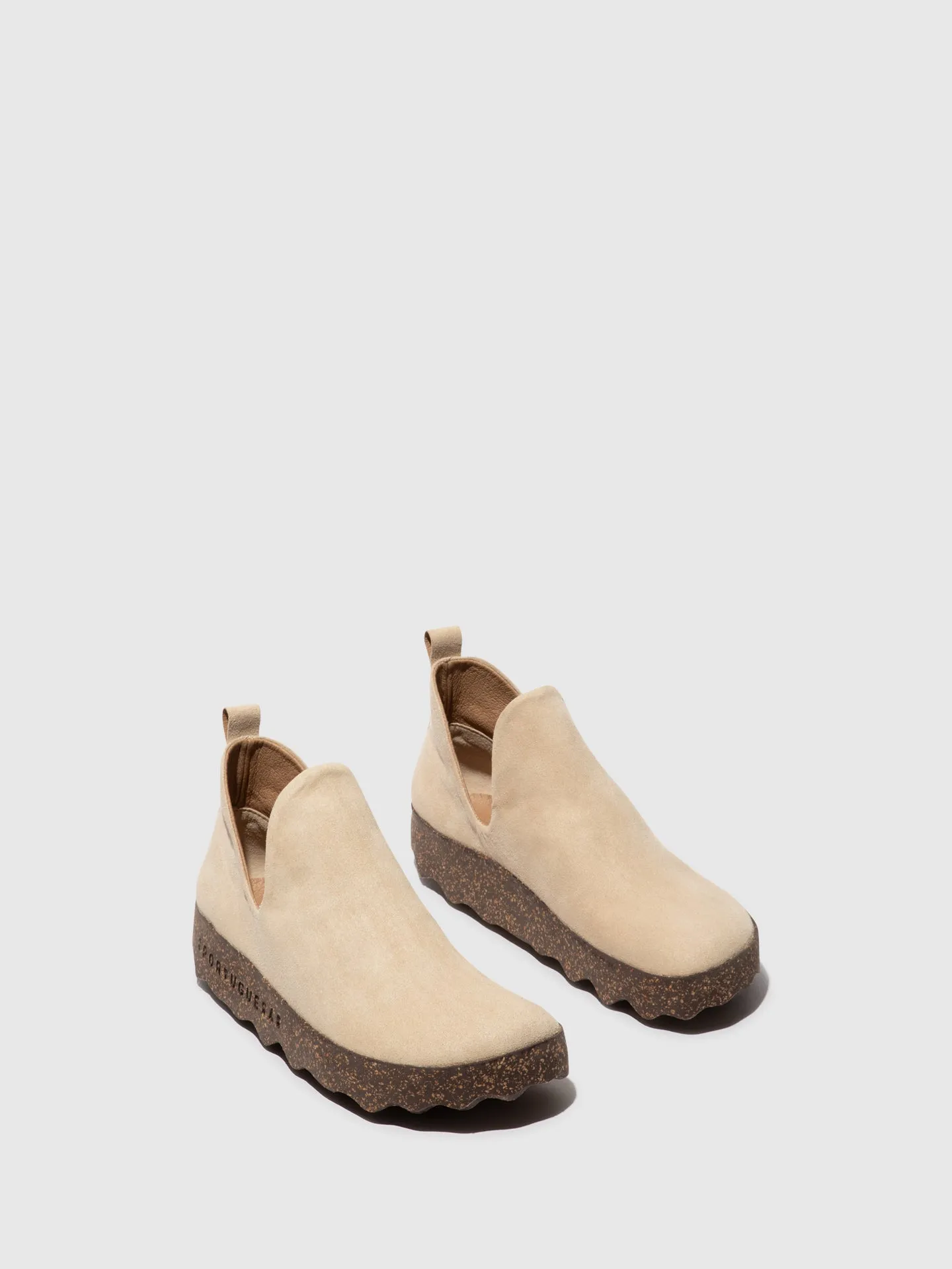 Slip-on Trainers CITY Beige (Suede) sold by Asportuguesas product image thumbnail 2