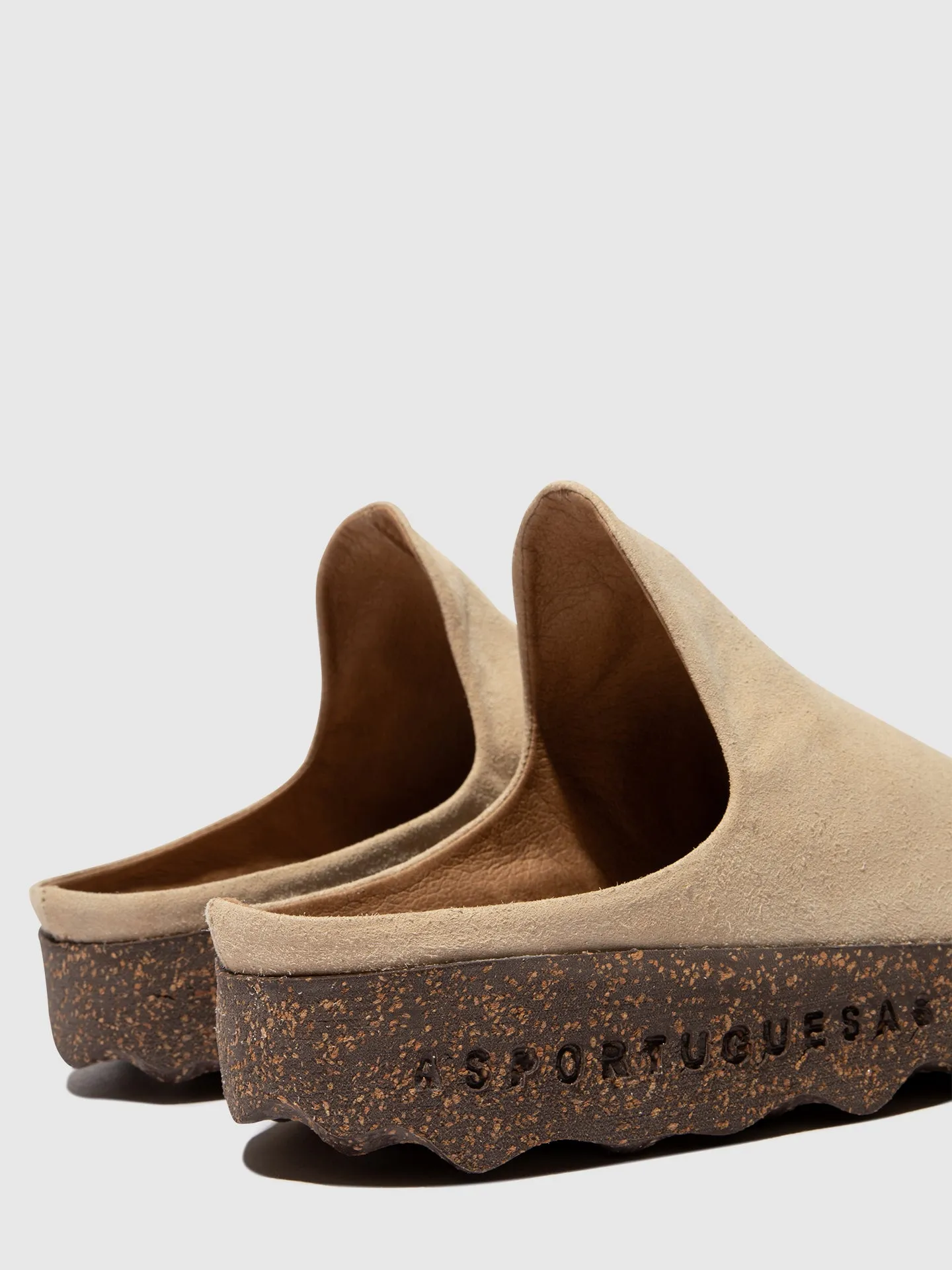 Slip-on Mules CLAY Beige (Suede) sold by Asportuguesas product image thumbnail 5