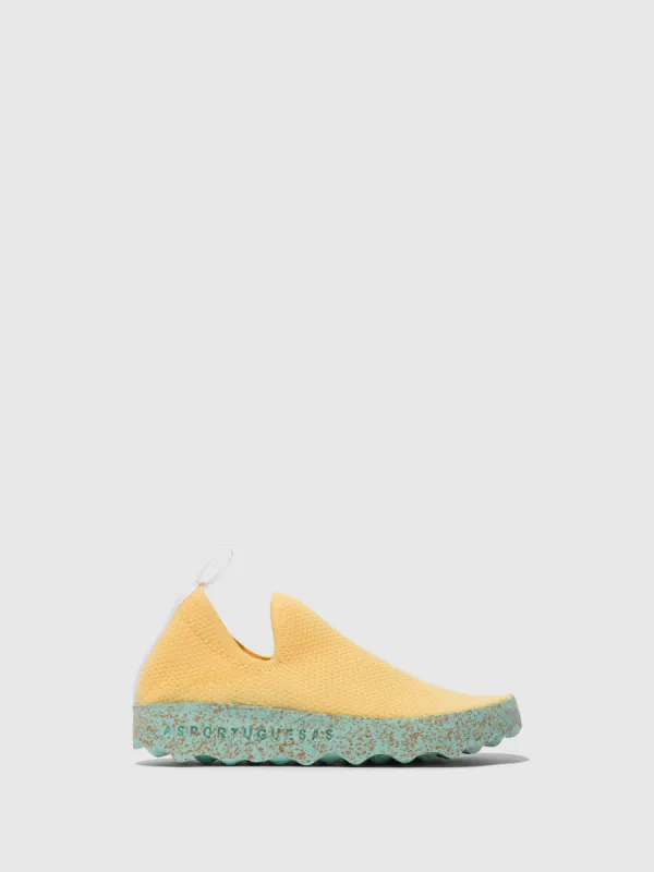 Slip-on Trainers CARE R. Yellow sold by Asportuguesas