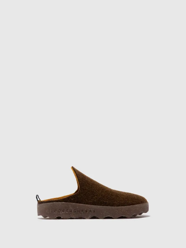 Round Toe Mules COME CARAMEL sold by Asportuguesas