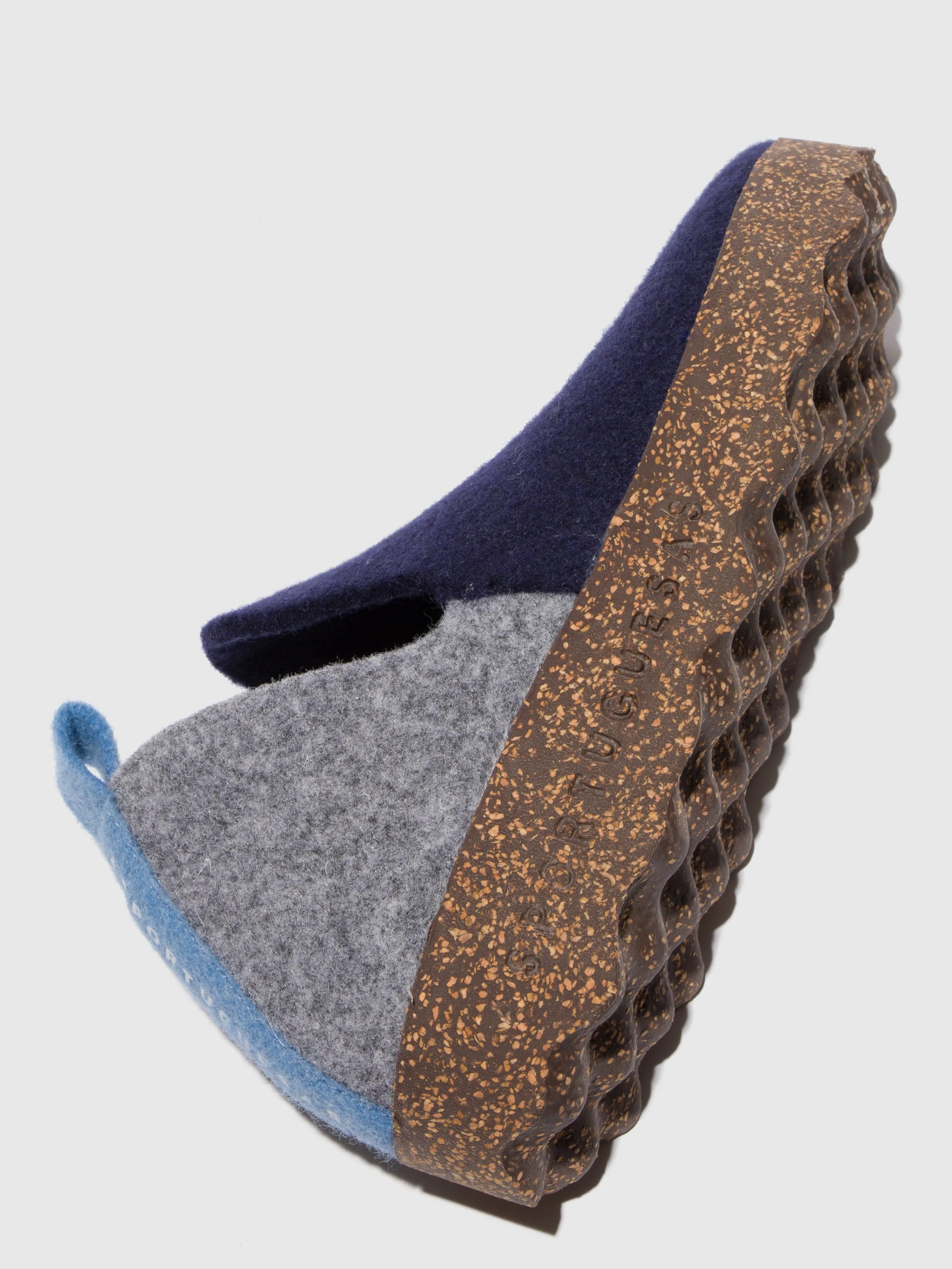 Round Toe Shoes CITY GREY BLUE sold by Asportuguesas product image thumbnail 4