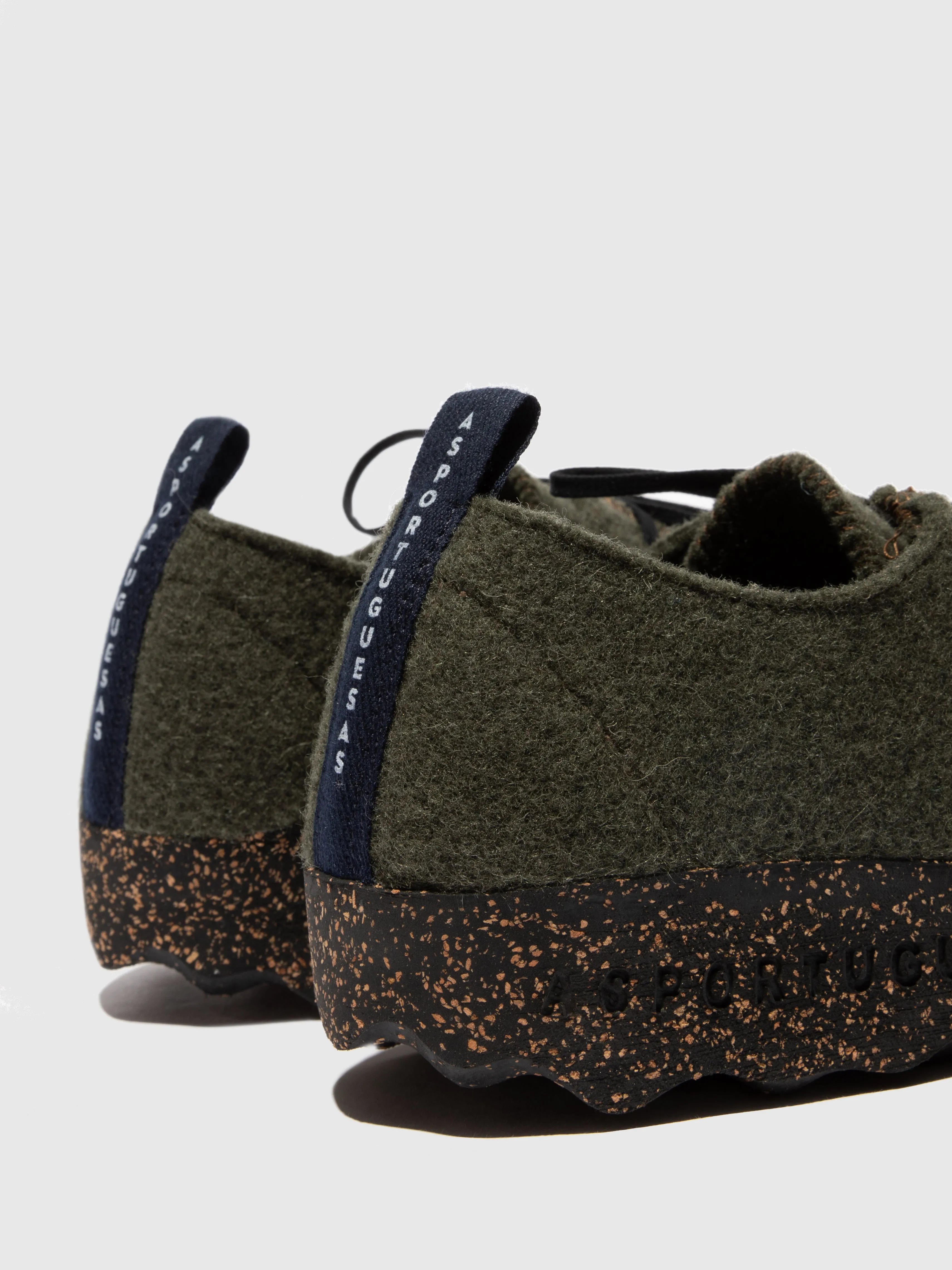Lace-up Shoes CHAT MILITARY GREEN sold by Asportuguesas product image thumbnail 3